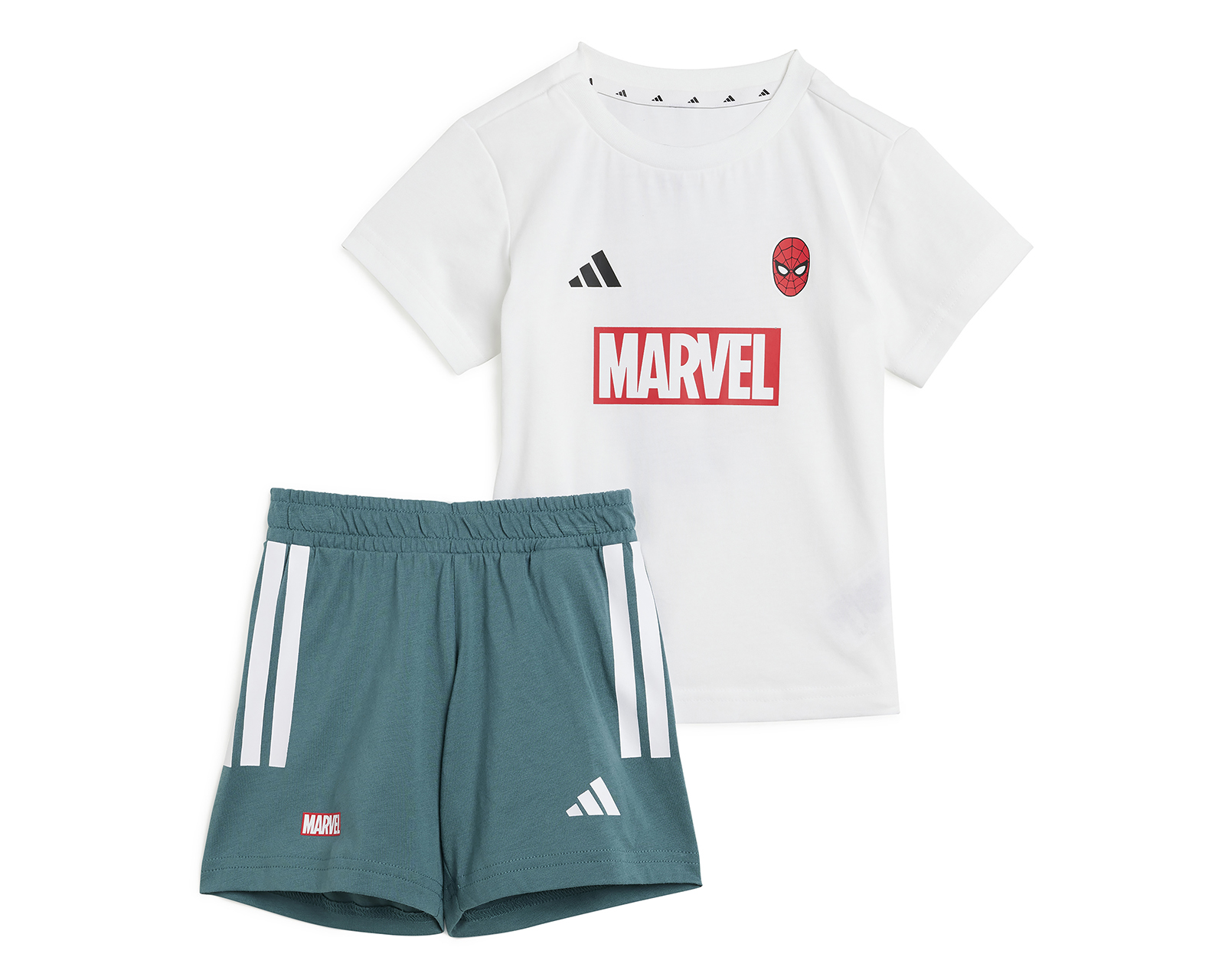 Foto 2 pulgar | Foto 1 | Conjunto Deportivo de Playera y Short Adidas Marvel Spider-Man para Niño