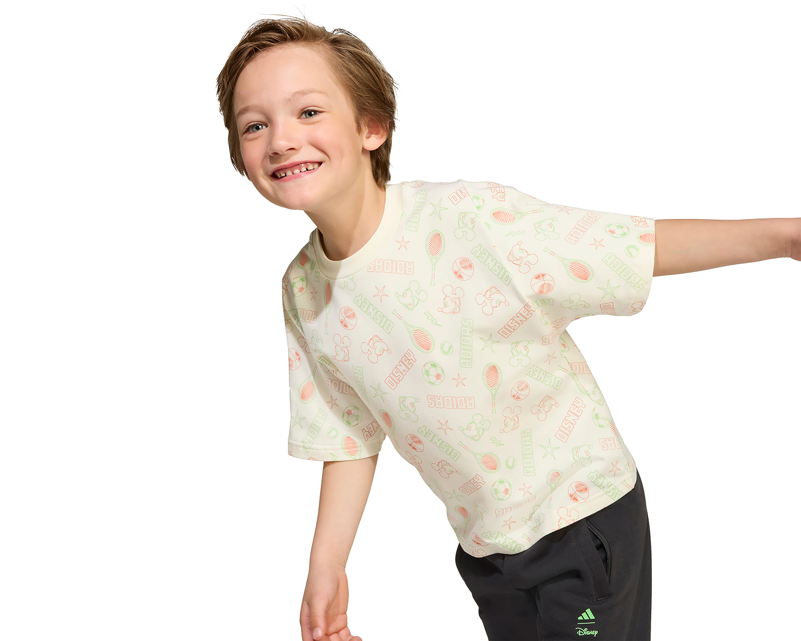 Foto 4 | Foto 4 | Playera Deportiva Adidas Mickey Mouse para Niño