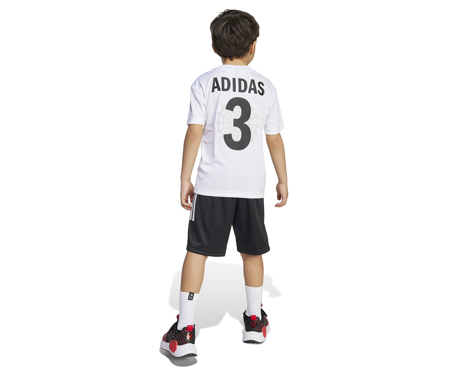 Foto 2 | Foto 2 | Conjunto Deportivo de Playera y Short Adidas Marvel Spider-Man Climacool para Niño