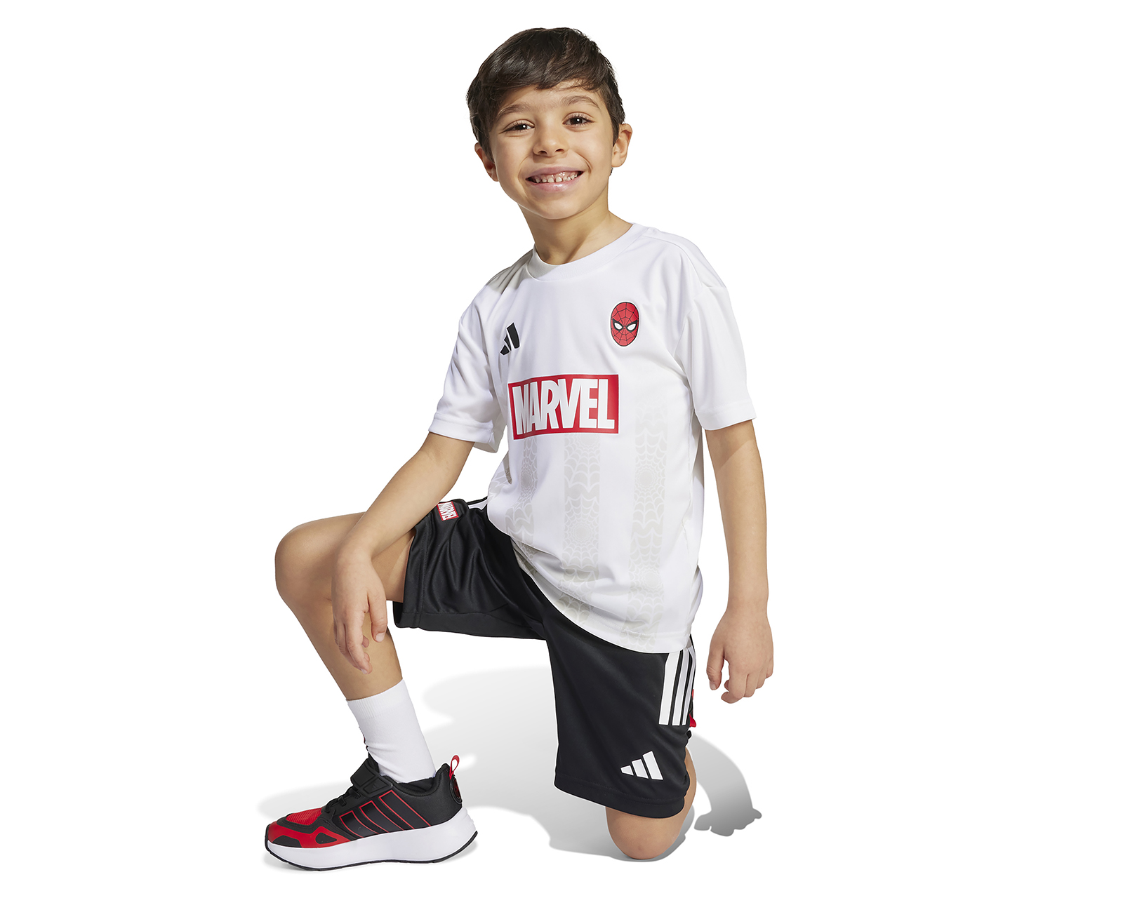Foto 3 | Foto 3 | Conjunto Deportivo de Playera y Short Adidas Marvel Spider-Man Climacool para Niño