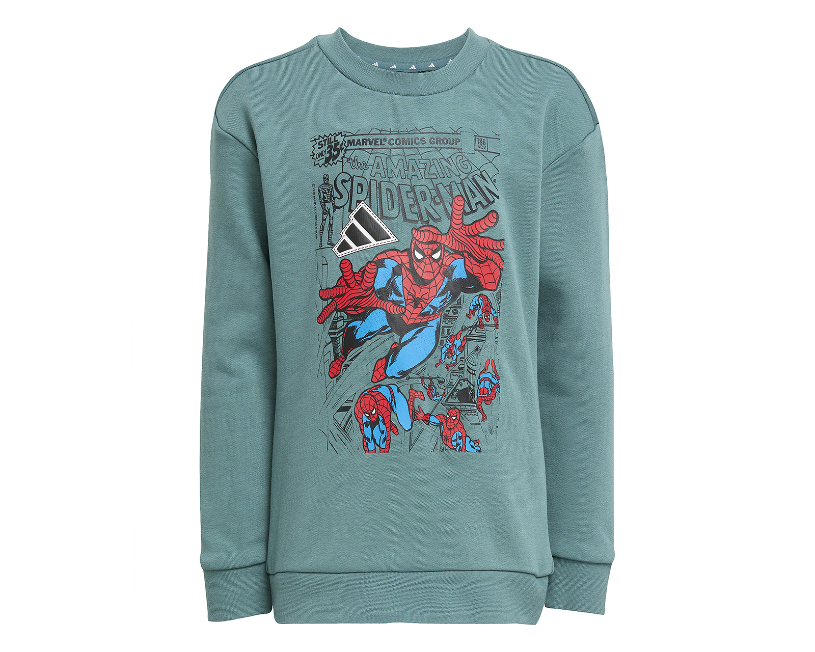 Foto 8 pulgar | Foto 7 | Pants y Sudadera Adidas Marvel Spider-Man para Niño