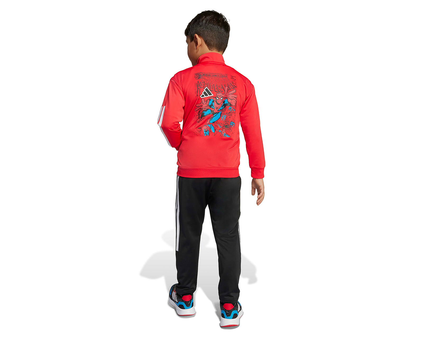 Foto 2 | Foto 2 | Pants y Chamarra Adidas Marvel Spider-Man para Niño