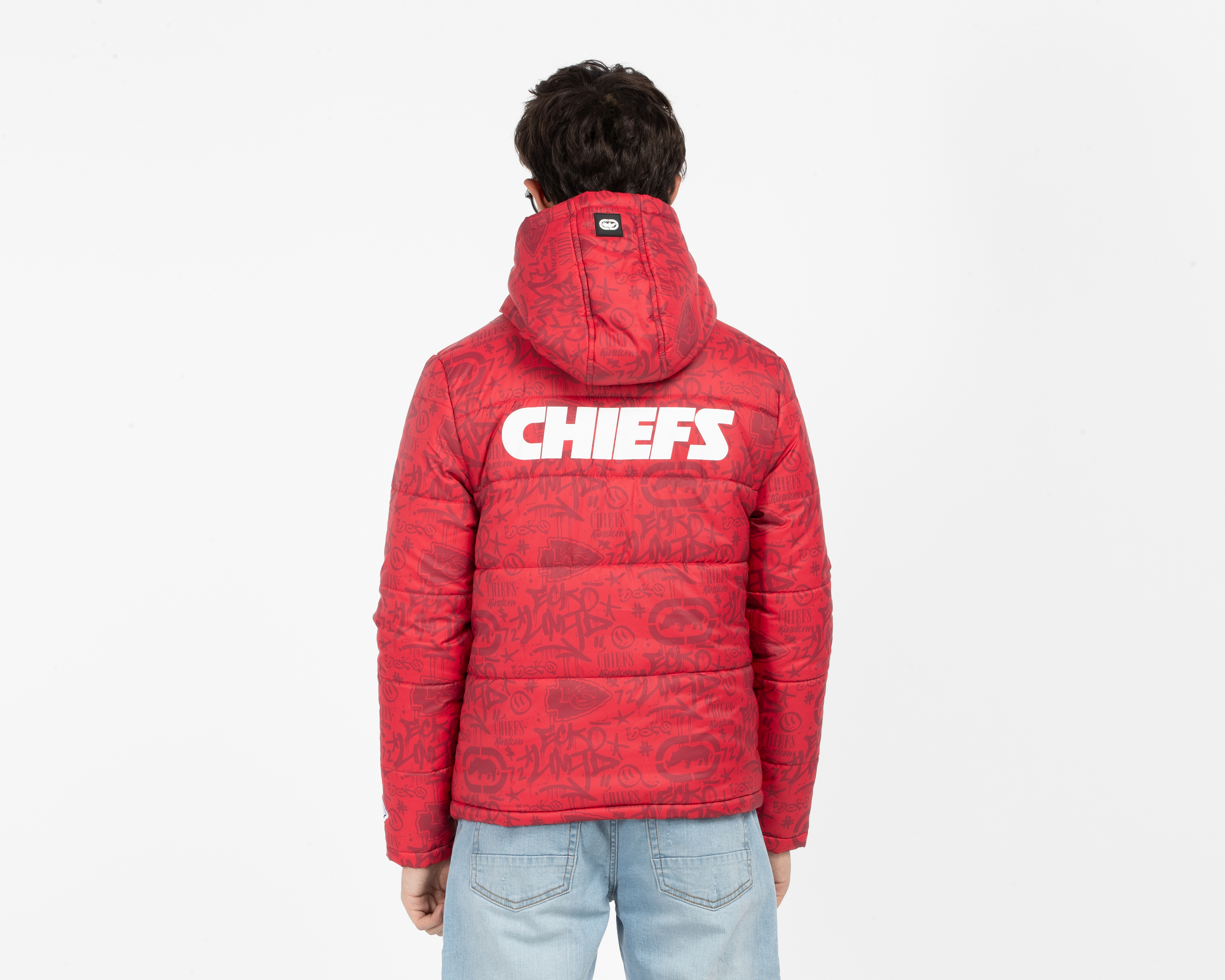 Foto 4 pulgar | Foto 3 | Chamarra con Capucha Ecko Unltd. para Niño