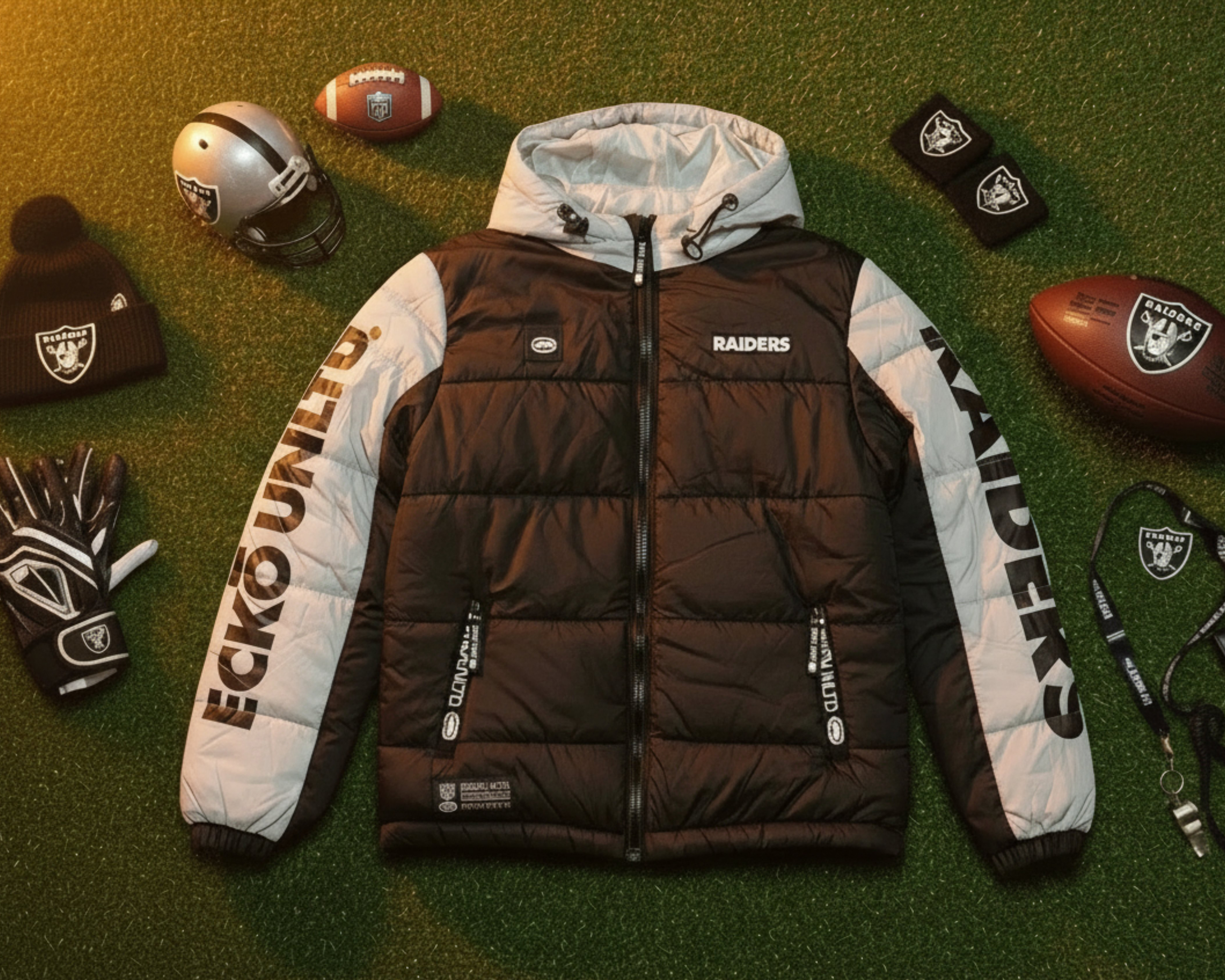 Foto 5 pulgar | Foto 4 | Chamarra NFL Las Vegas Raiders Ecko Unltd. Juvenil