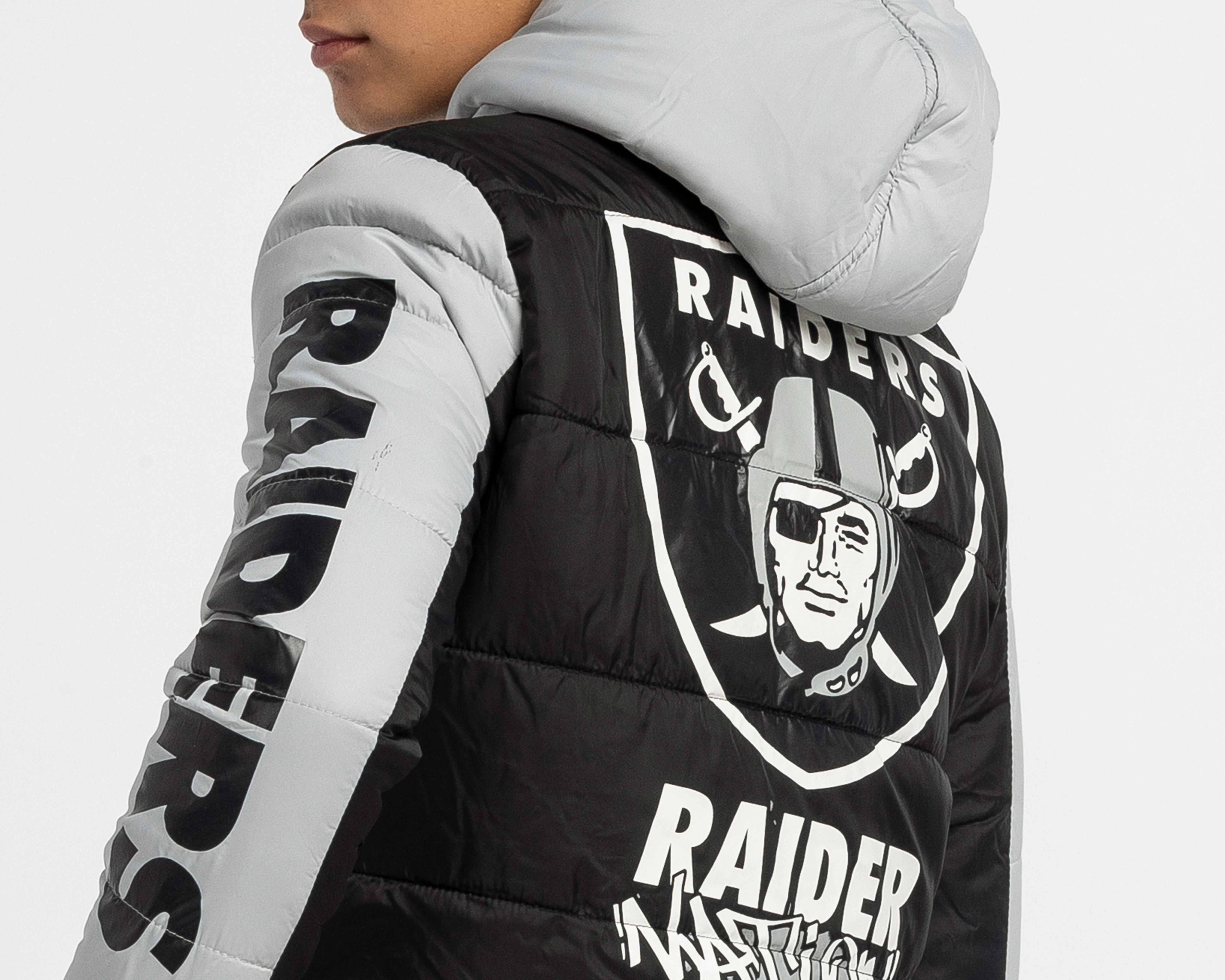 Foto 6 pulgar | Foto 5 | Chamarra NFL Las Vegas Raiders Ecko Unltd. Juvenil