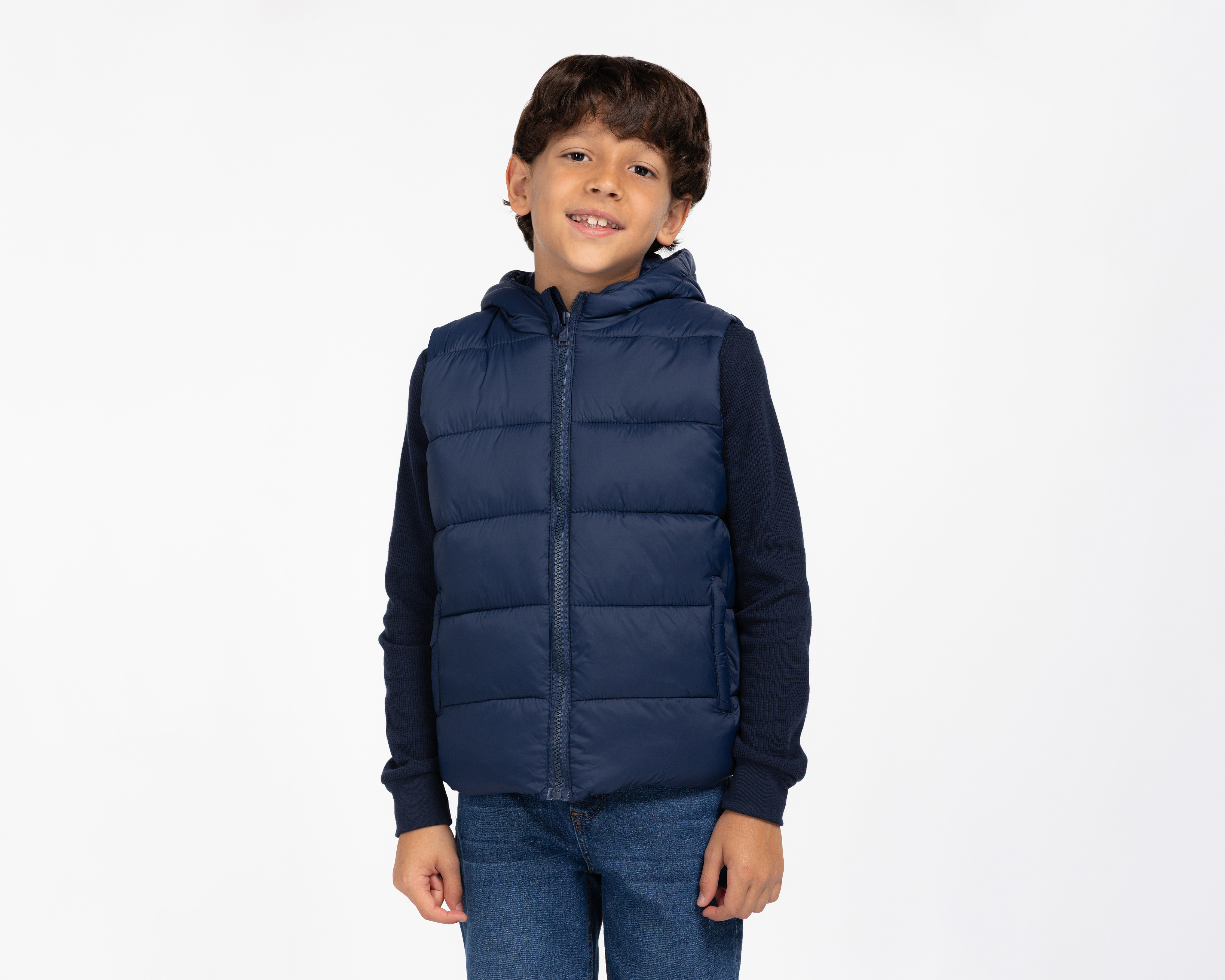 Chaleco con Capucha Refill para Niño