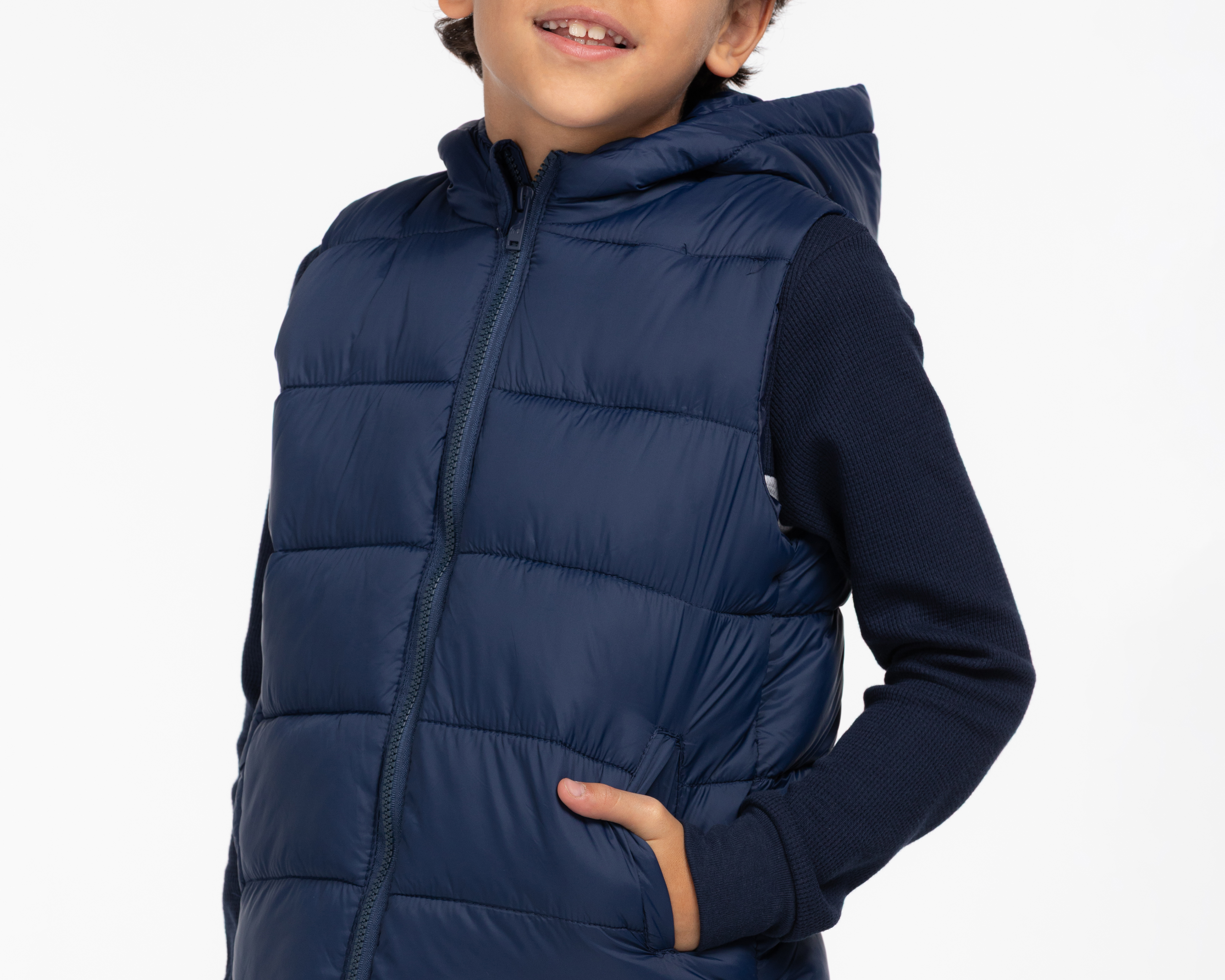 Foto 4 | Foto 4 | Chaleco con Capucha Refill para Niño