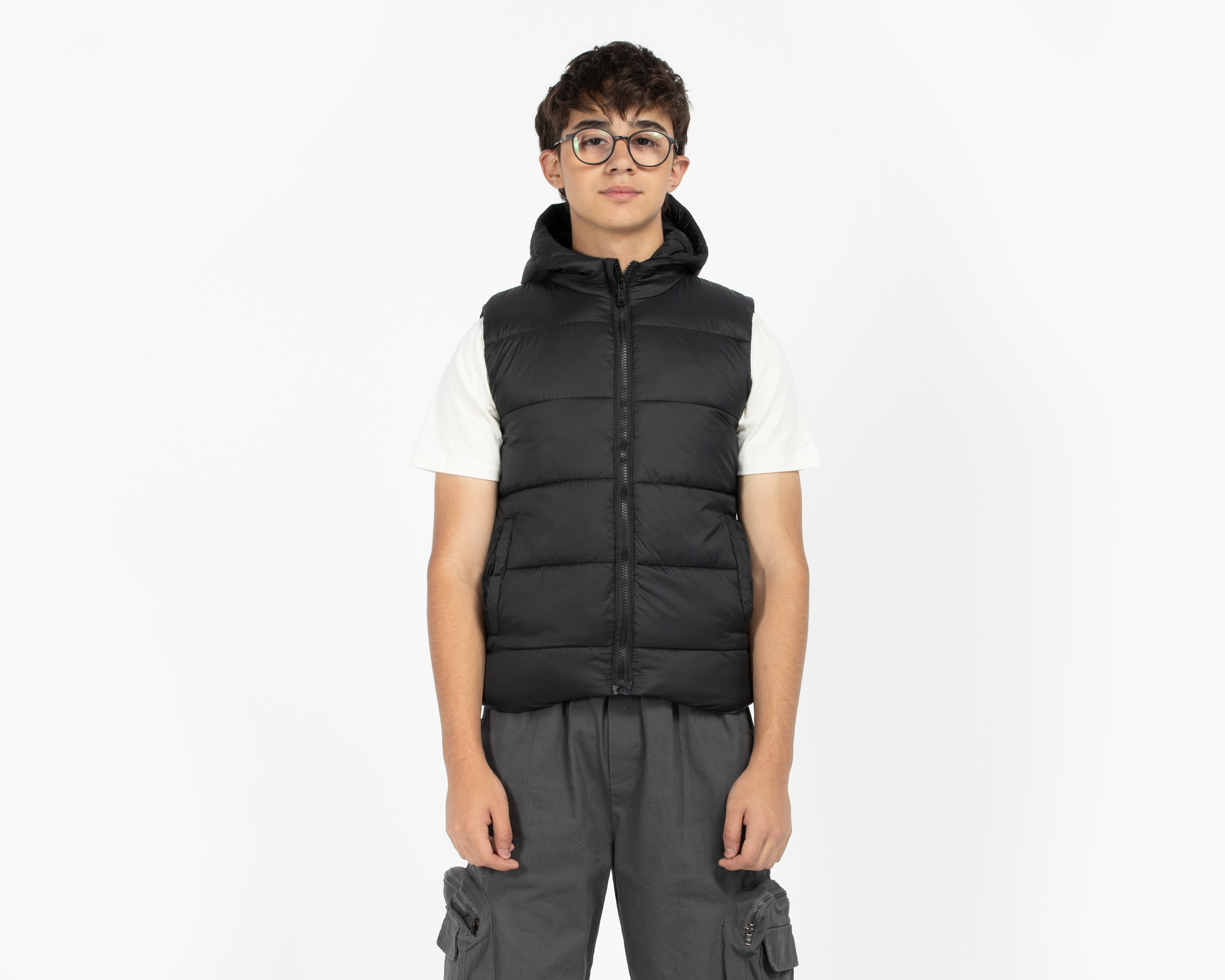 Chaleco con Capucha Refill para Niño