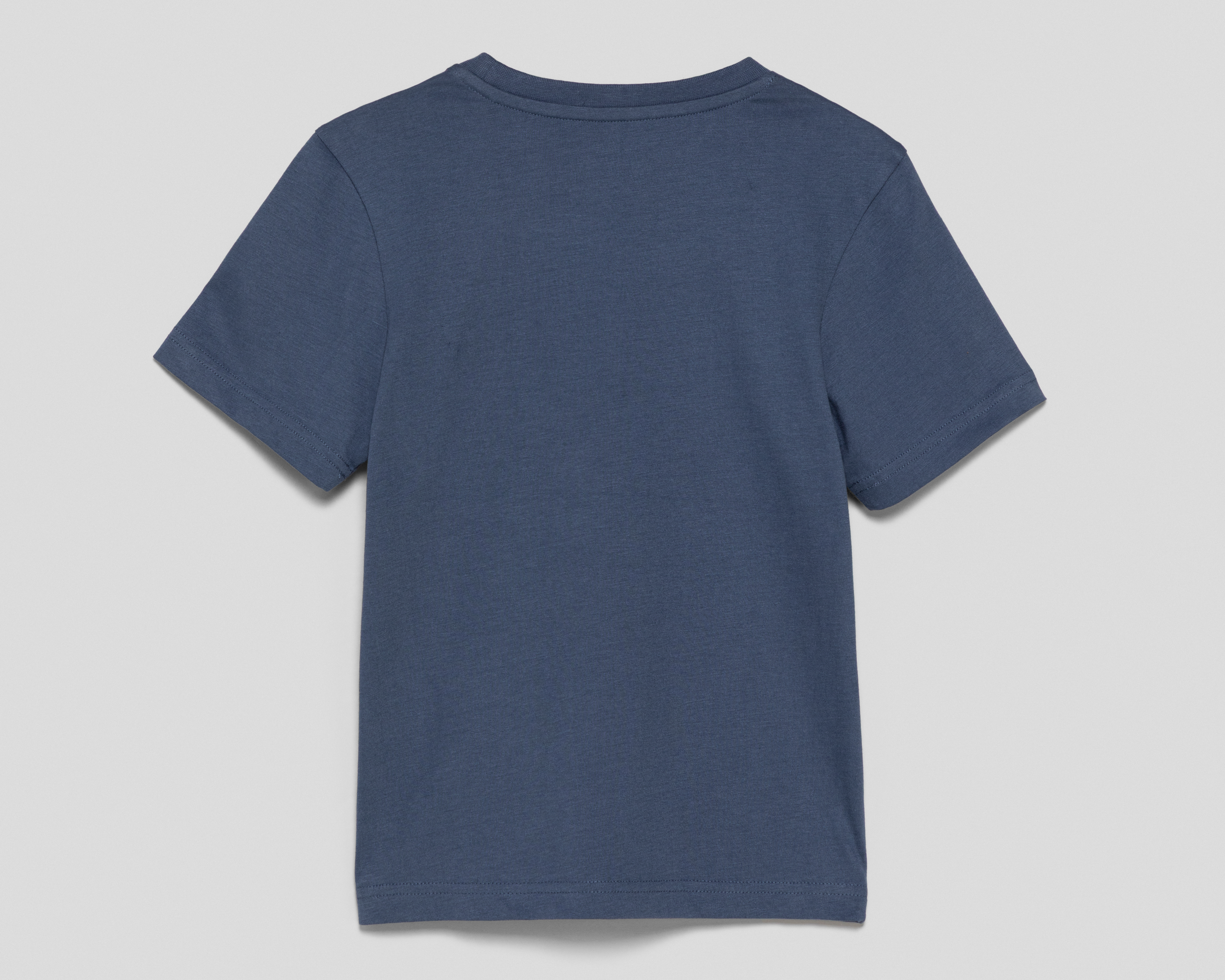 Foto 3 pulgar | Foto 2 | Playera de Cuello Redondo Azul Refill para Niño