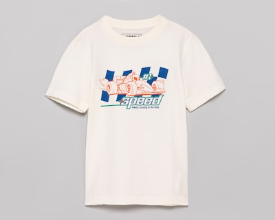 Foto 1 | Foto 1 | Playera de Cuello Redondo Blanca Refill para Niño