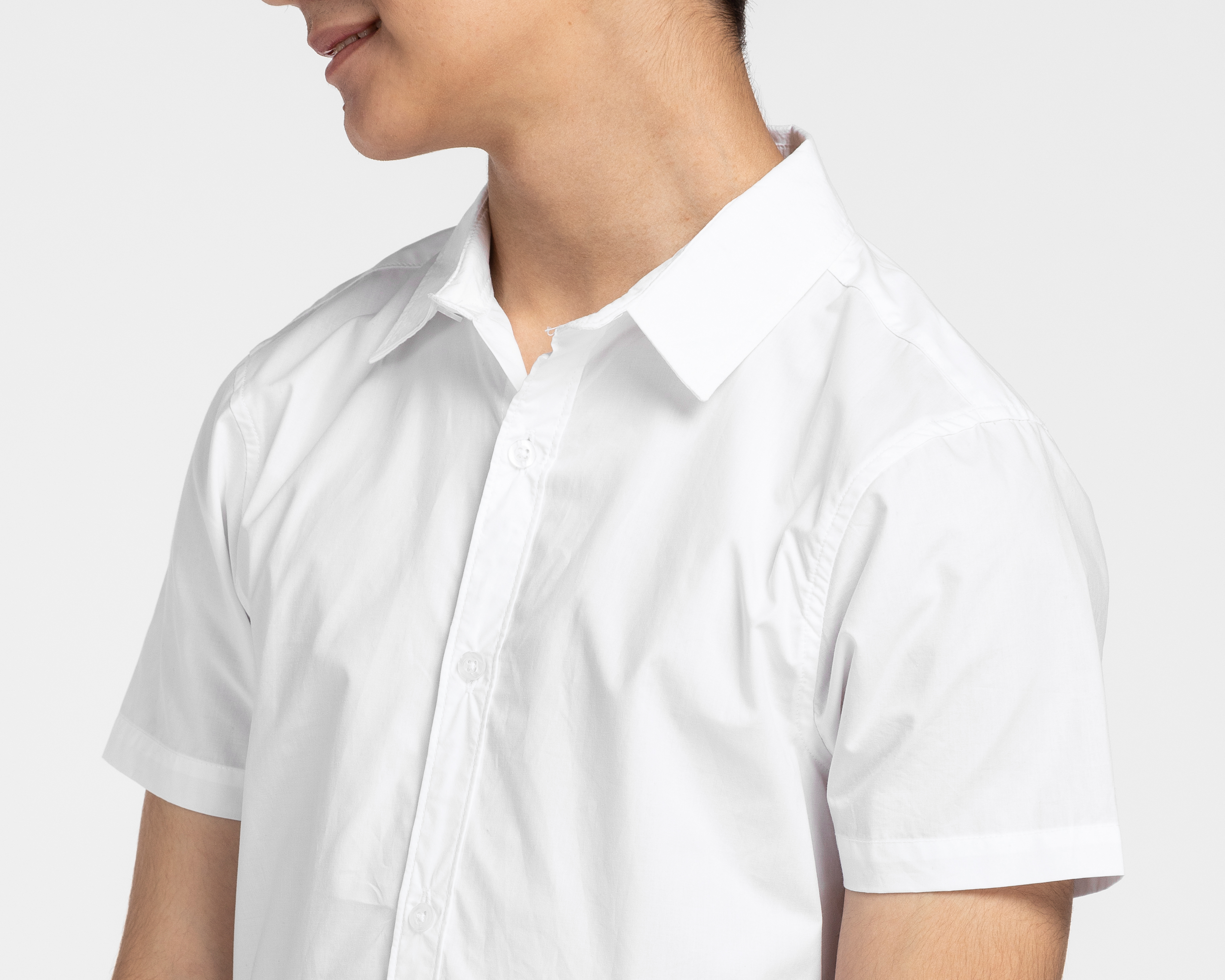 Foto 5 pulgar | Foto 4 | Camisa de Cuello Americano Blanca Refill para Niño