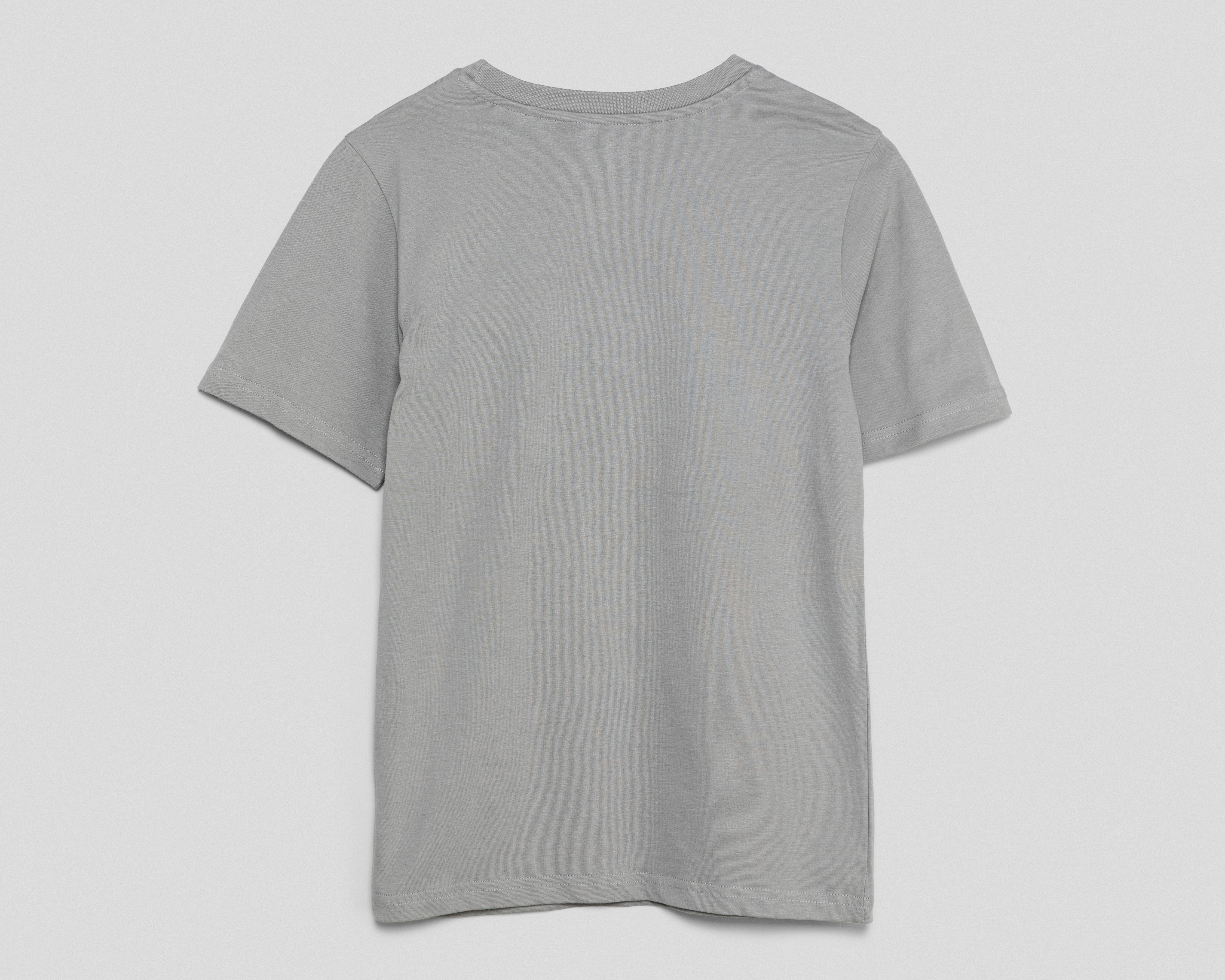 Foto 3 pulgar | Foto 2 | Playera de Cuello Redondo Gris Bob Esponja Juvenil