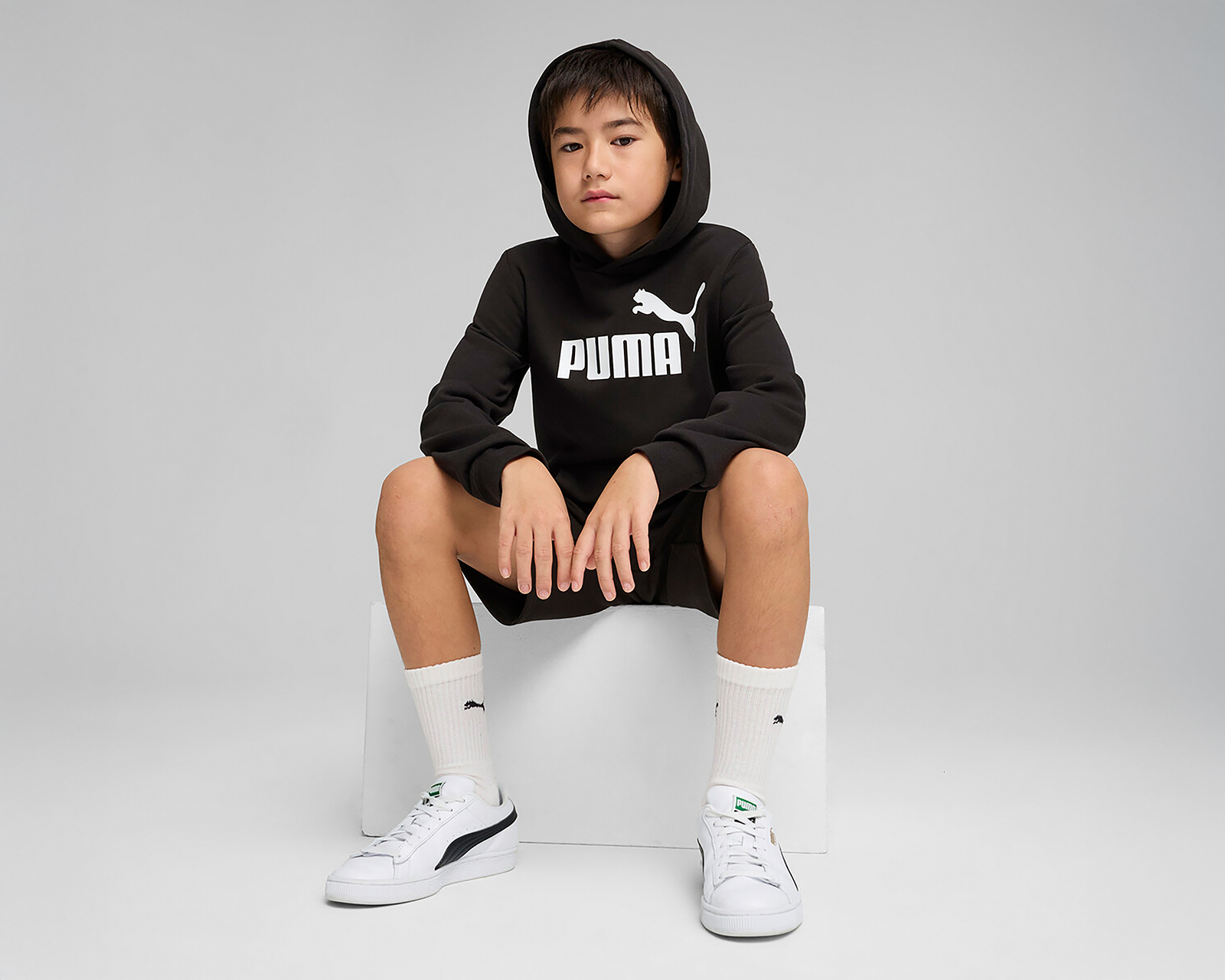 Foto 4 pulgar | Foto 3 | Sudadera con Capucha Puma para Niño