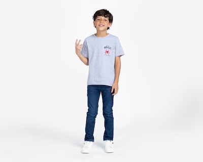 Foto 1 | Foto 1 | Playera de Cuello Redondo Gris Marvel Spider-Man para Niño