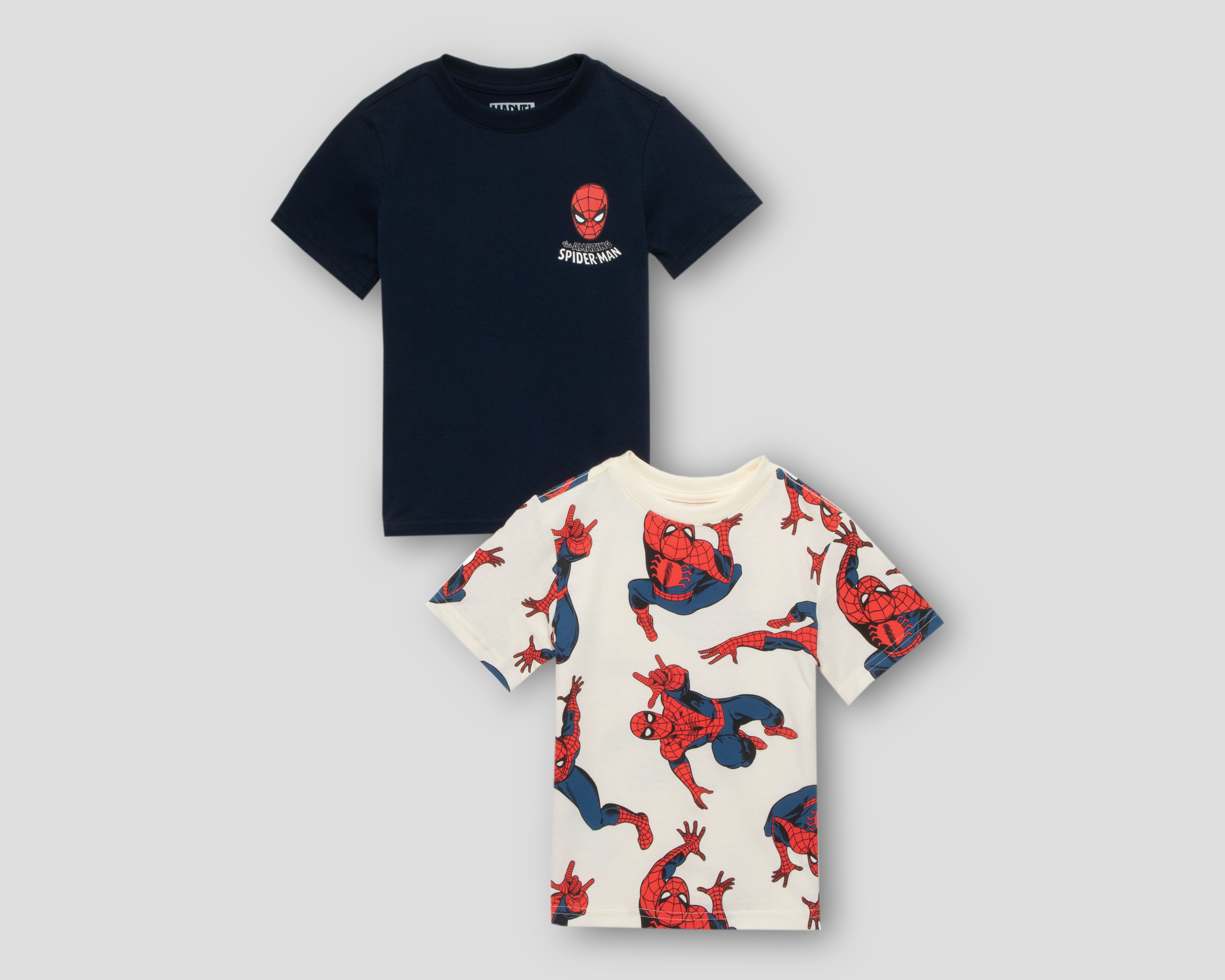 Playera Marvel Spider-Man para Niño 2 Piezas
