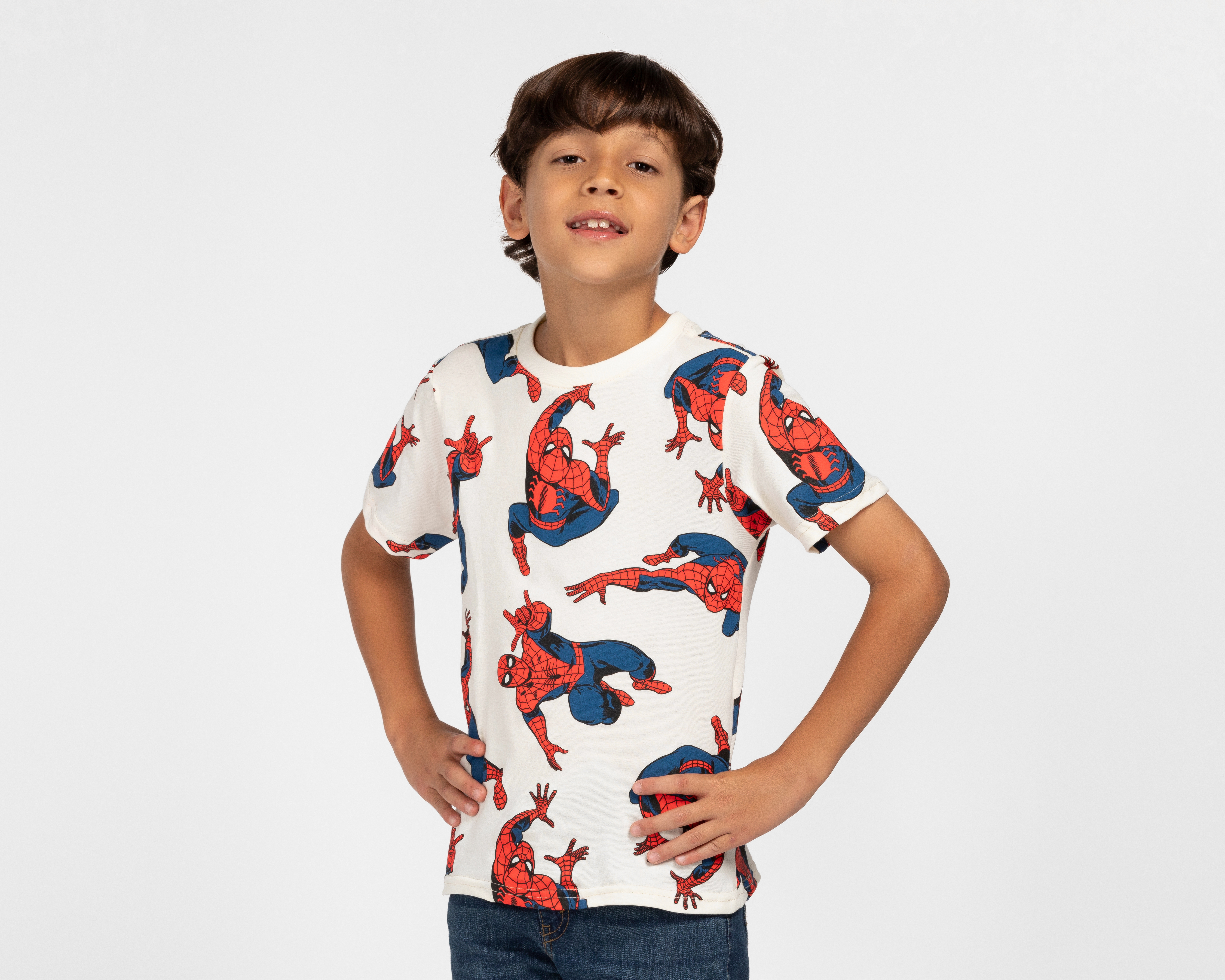 Foto 3 pulgar | Foto 2 | Playera Marvel Spider-Man para Niño 2 Piezas