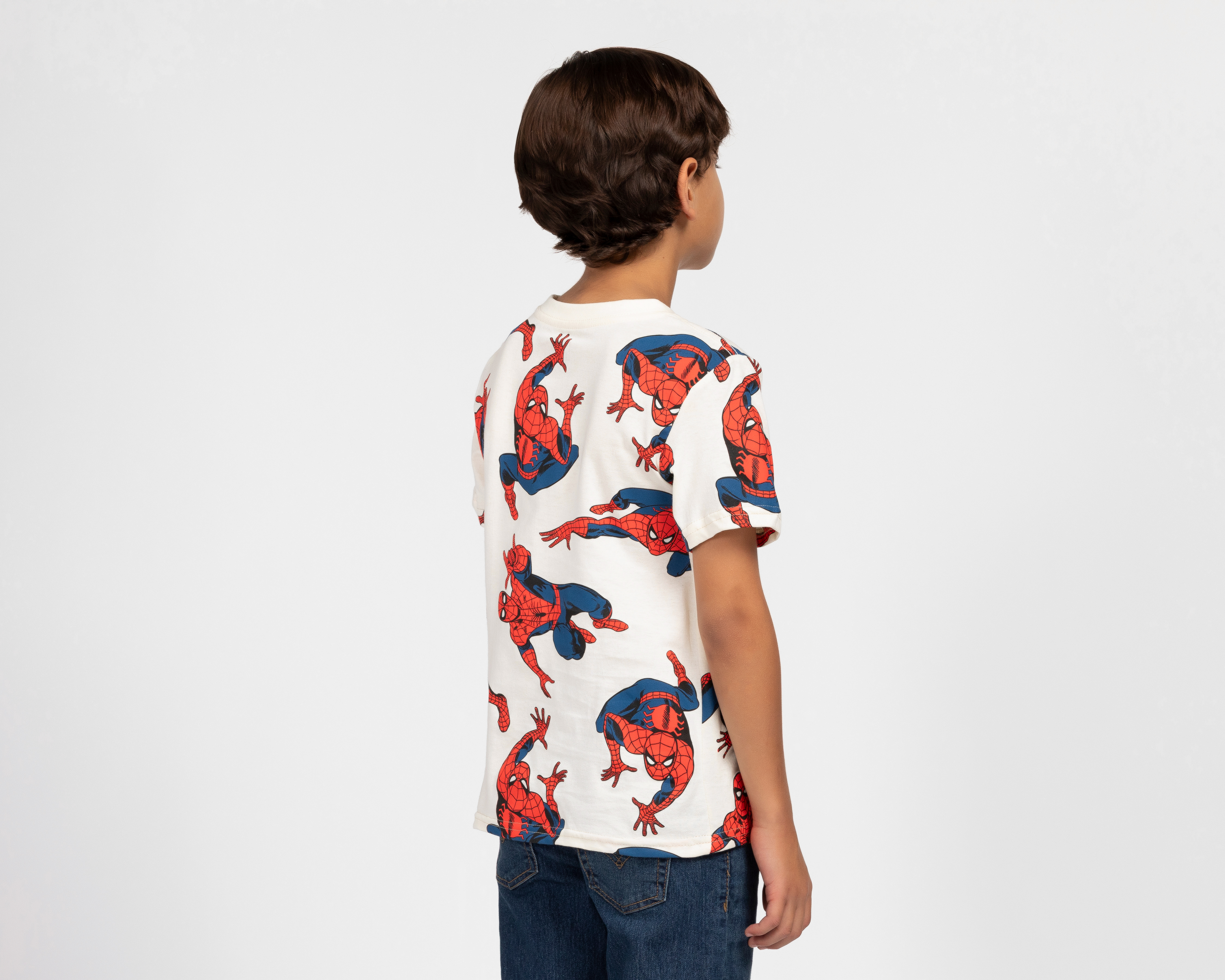 Foto 4 pulgar | Foto 3 | Playera Marvel Spider-Man para Niño 2 Piezas