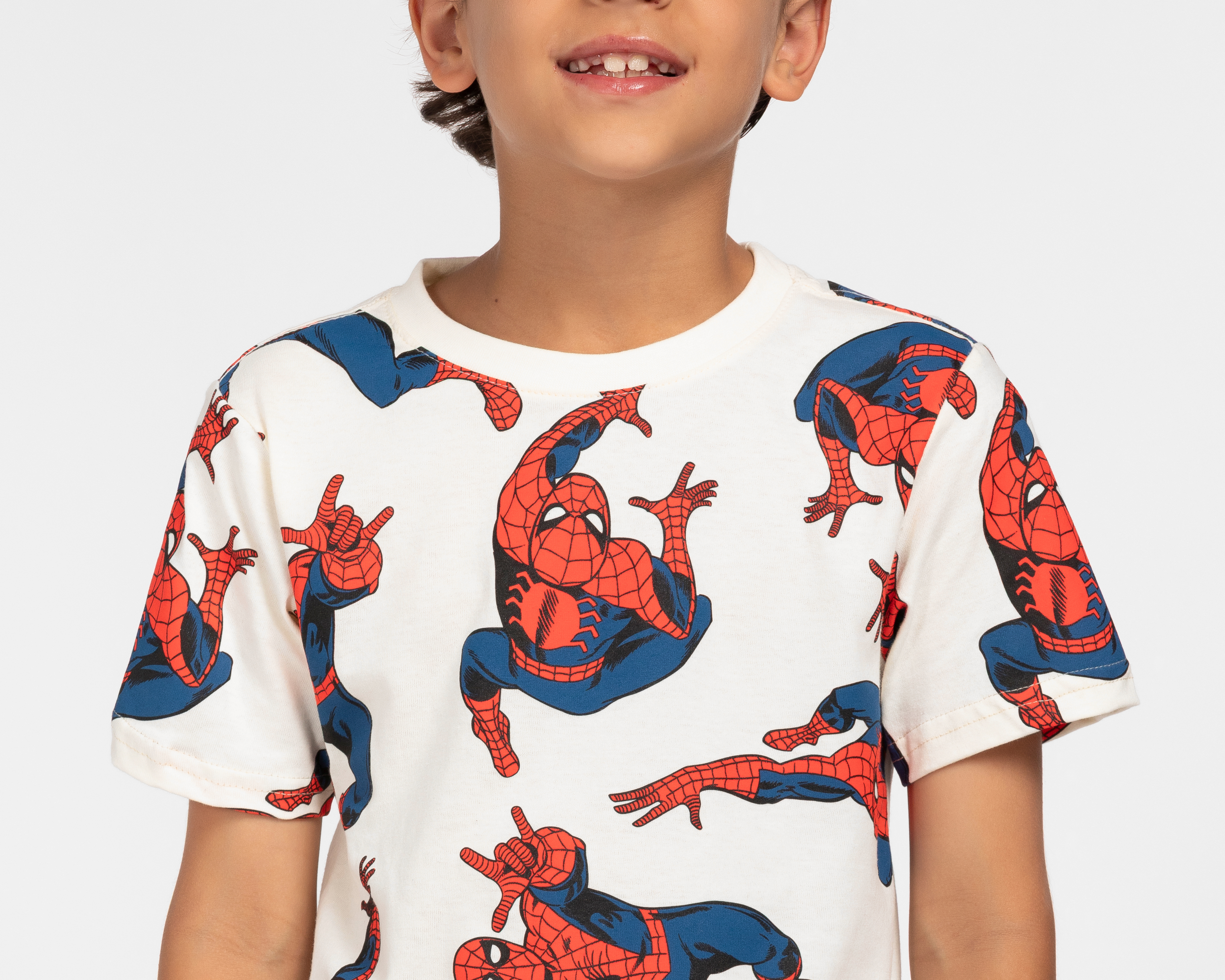 Foto 5 pulgar | Foto 4 | Playera Marvel Spider-Man para Niño 2 Piezas