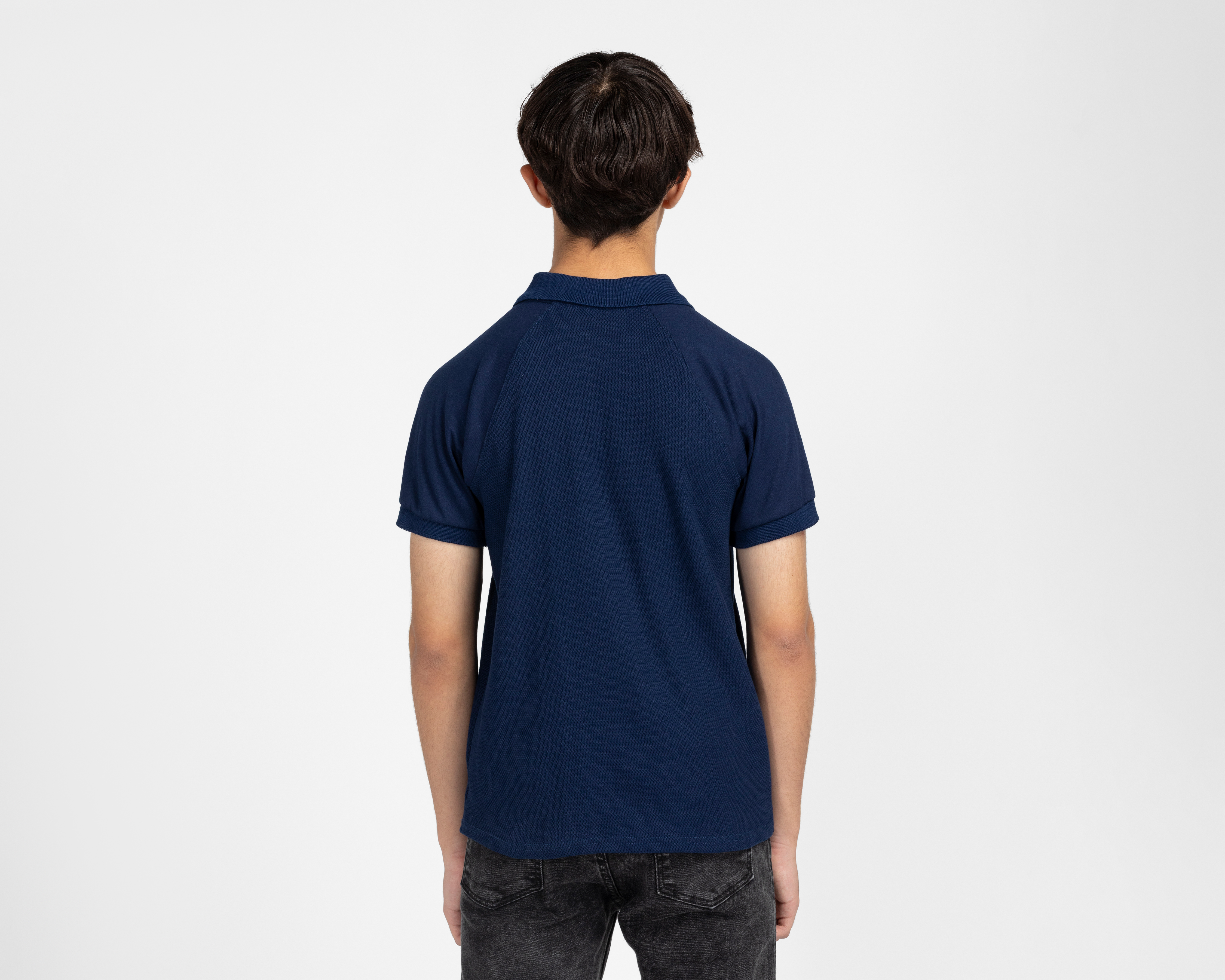 Foto 4 pulgar | Foto 3 | Playera Polo York Team Polo Club Manga Corta Azul para Hombre