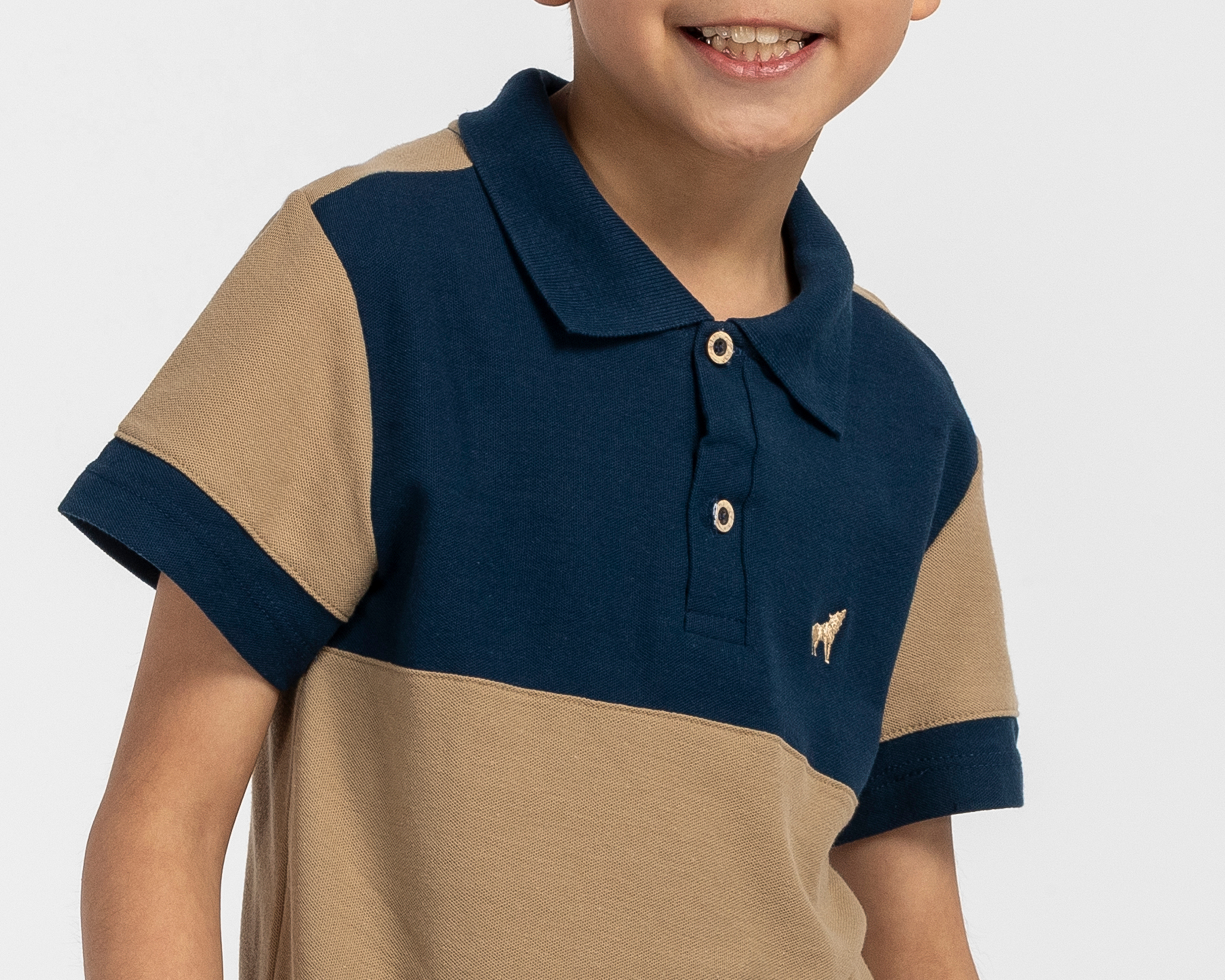 Foto 5 pulgar | Foto 4 | Playera Polo Refill Multicolor para Niño