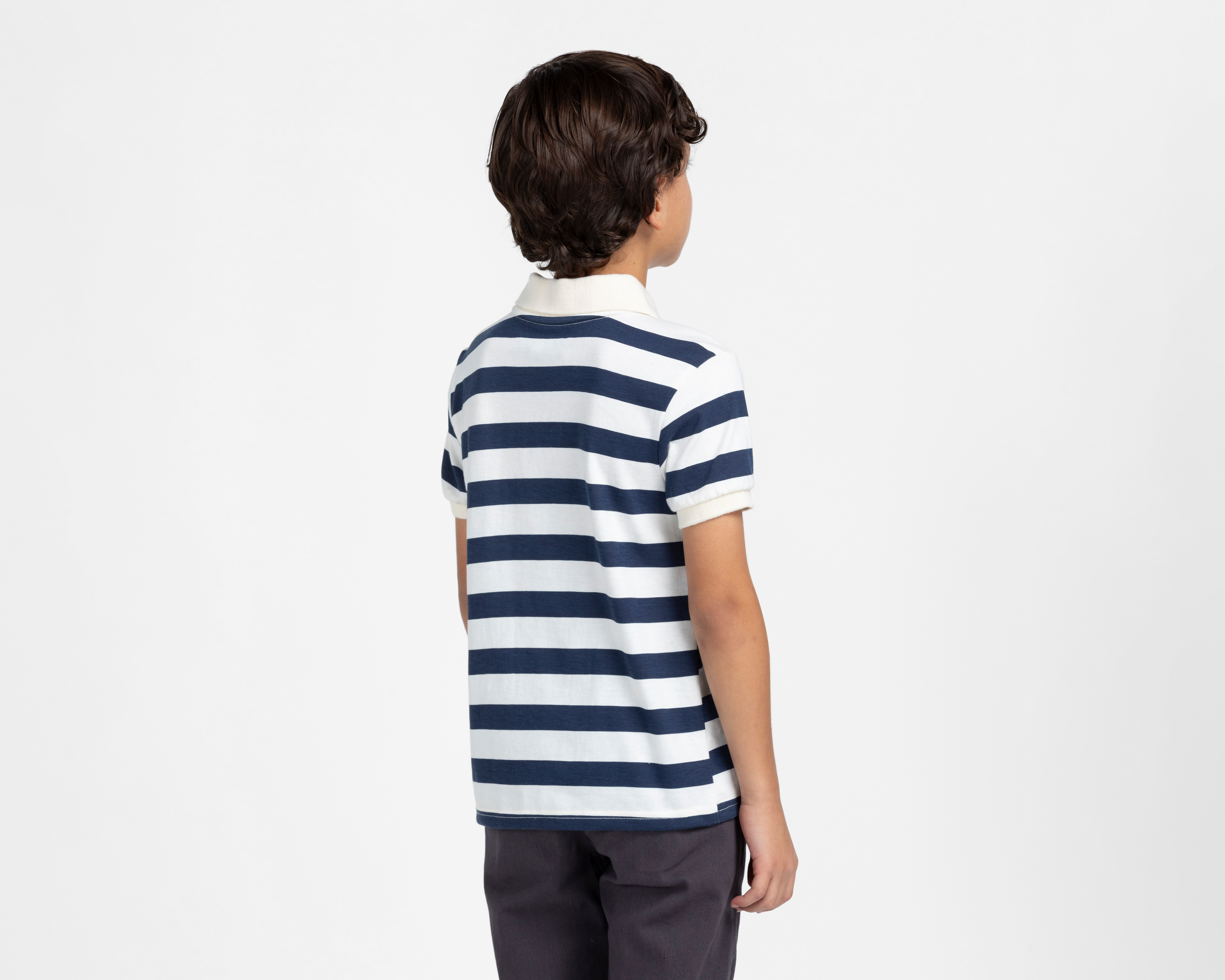 Foto 4 pulgar | Foto 3 | Playera Polo Refill Multicolor para Niño