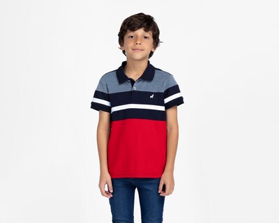 Foto 1 | Foto 1 | Playera Polo Refill Rojo para Niño