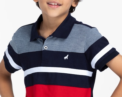 Foto 4 | Foto 4 | Playera Polo Refill Rojo para Niño