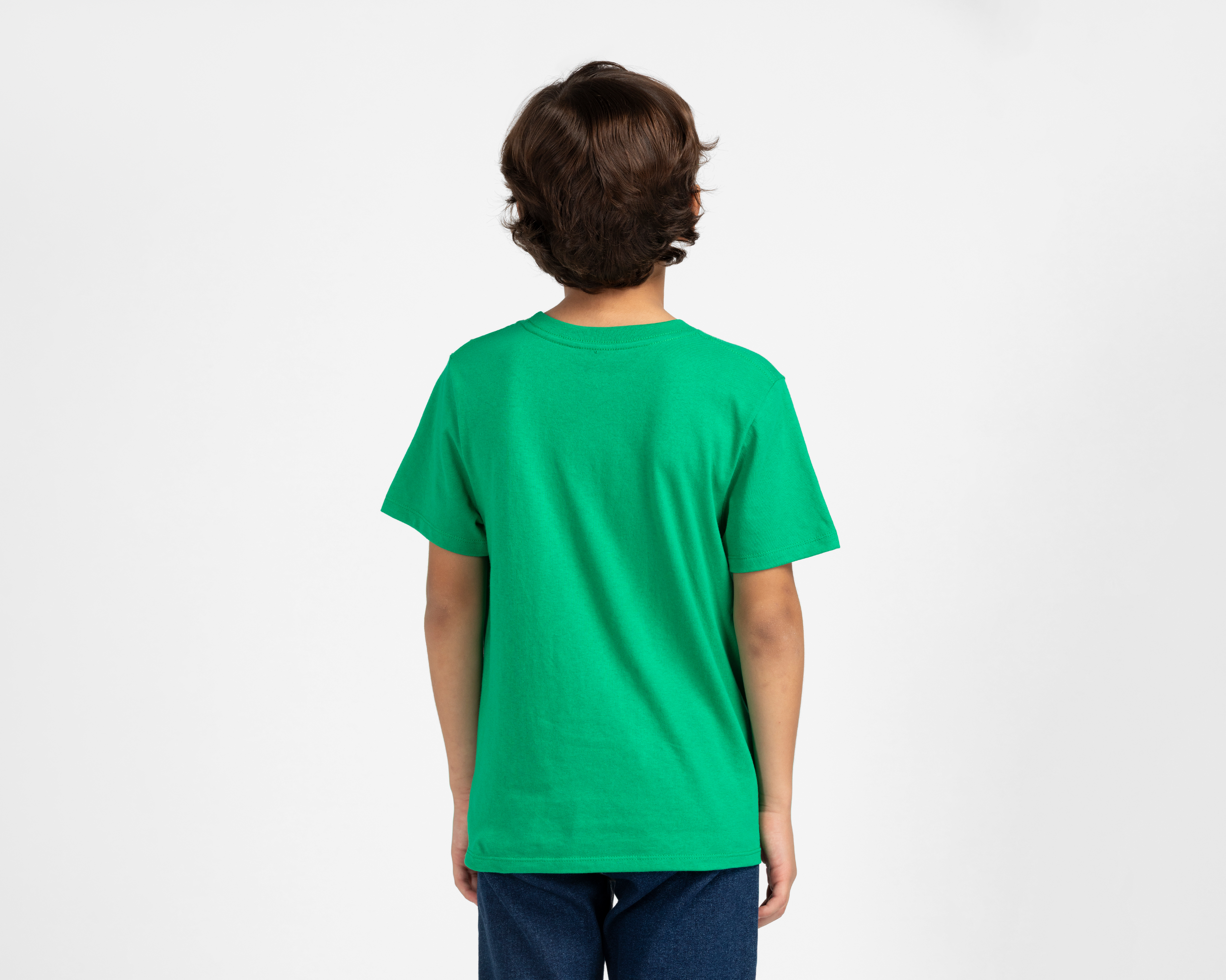 Foto 3 | Foto 3 | Playera de Cuello Redondo Verde Minecraft para Niño