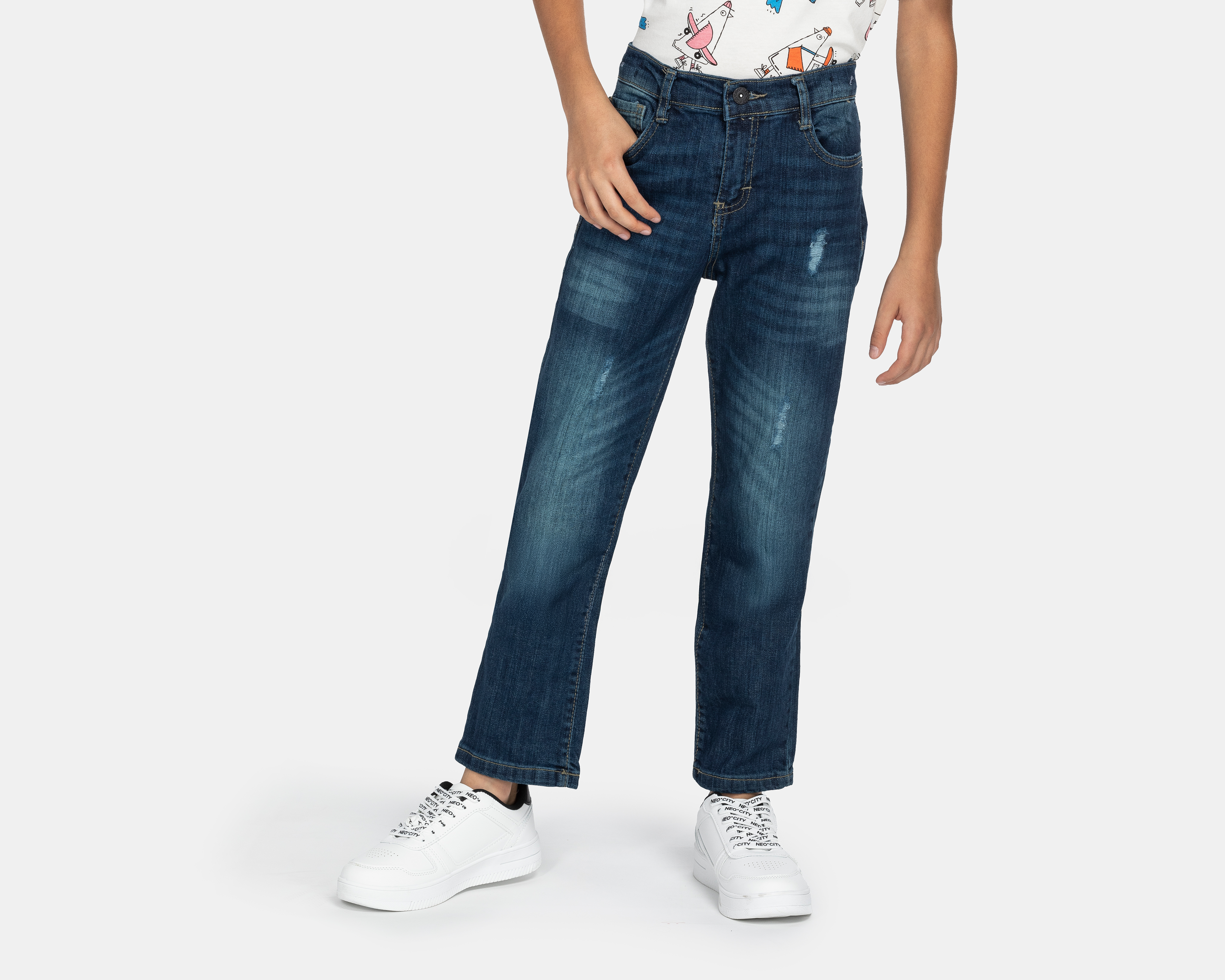 Foto 1 | Foto 1 | Pantalón Neo*City Slim para Niño