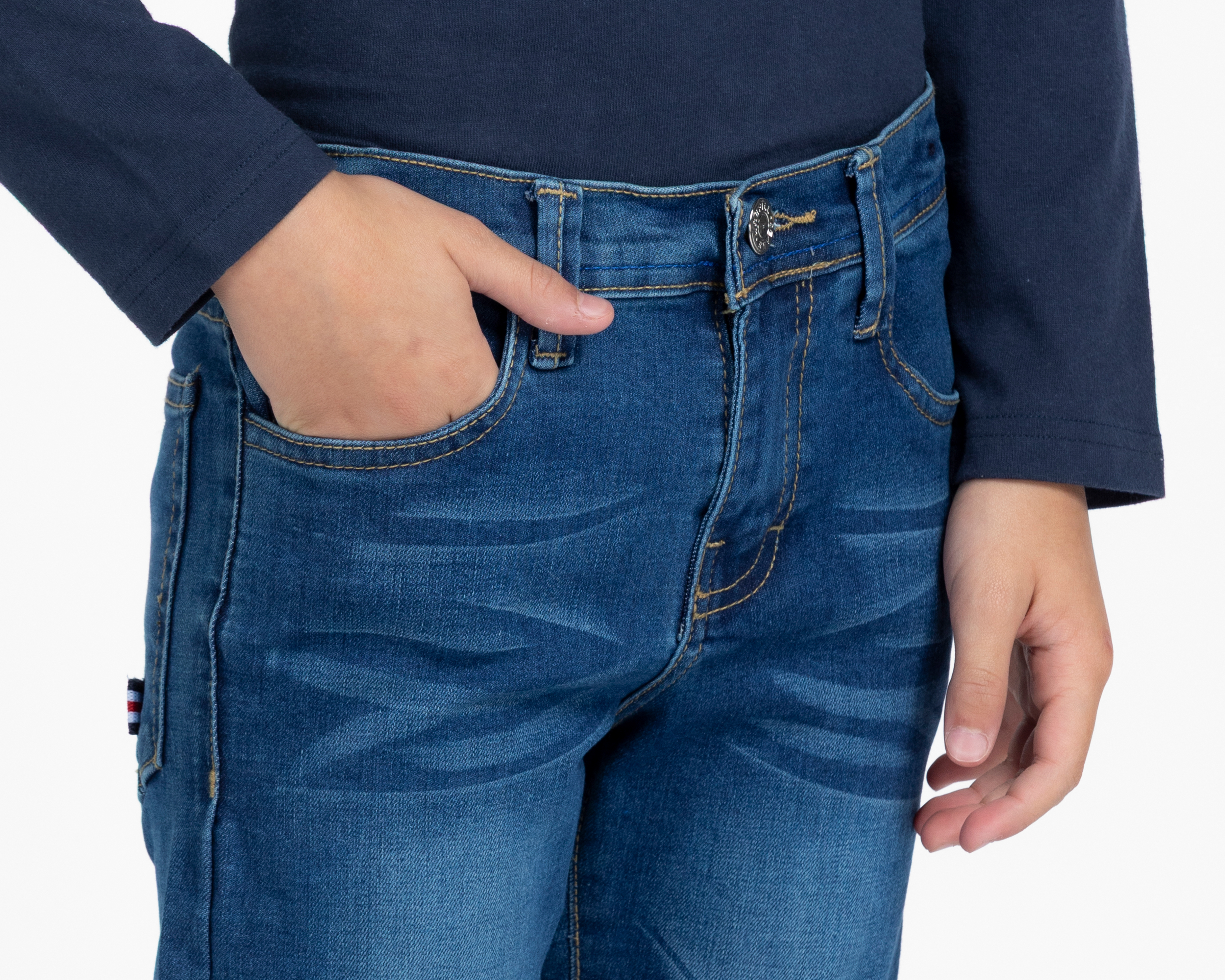 Foto 5 pulgar | Foto 4 | Pantalón Refill Skinny para Niño