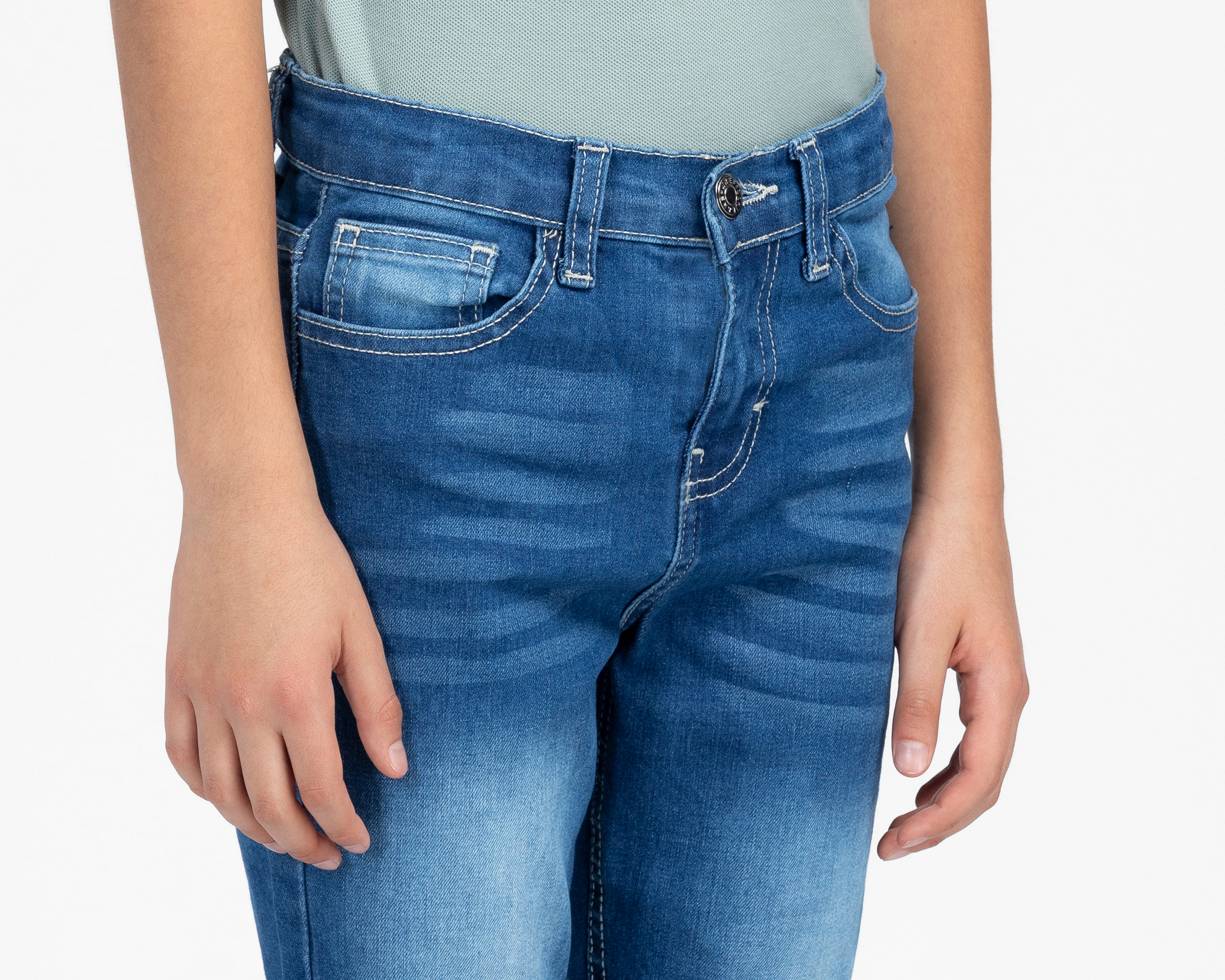 Foto 5 pulgar | Foto 4 | Pantalón Refill Skinny para Niño