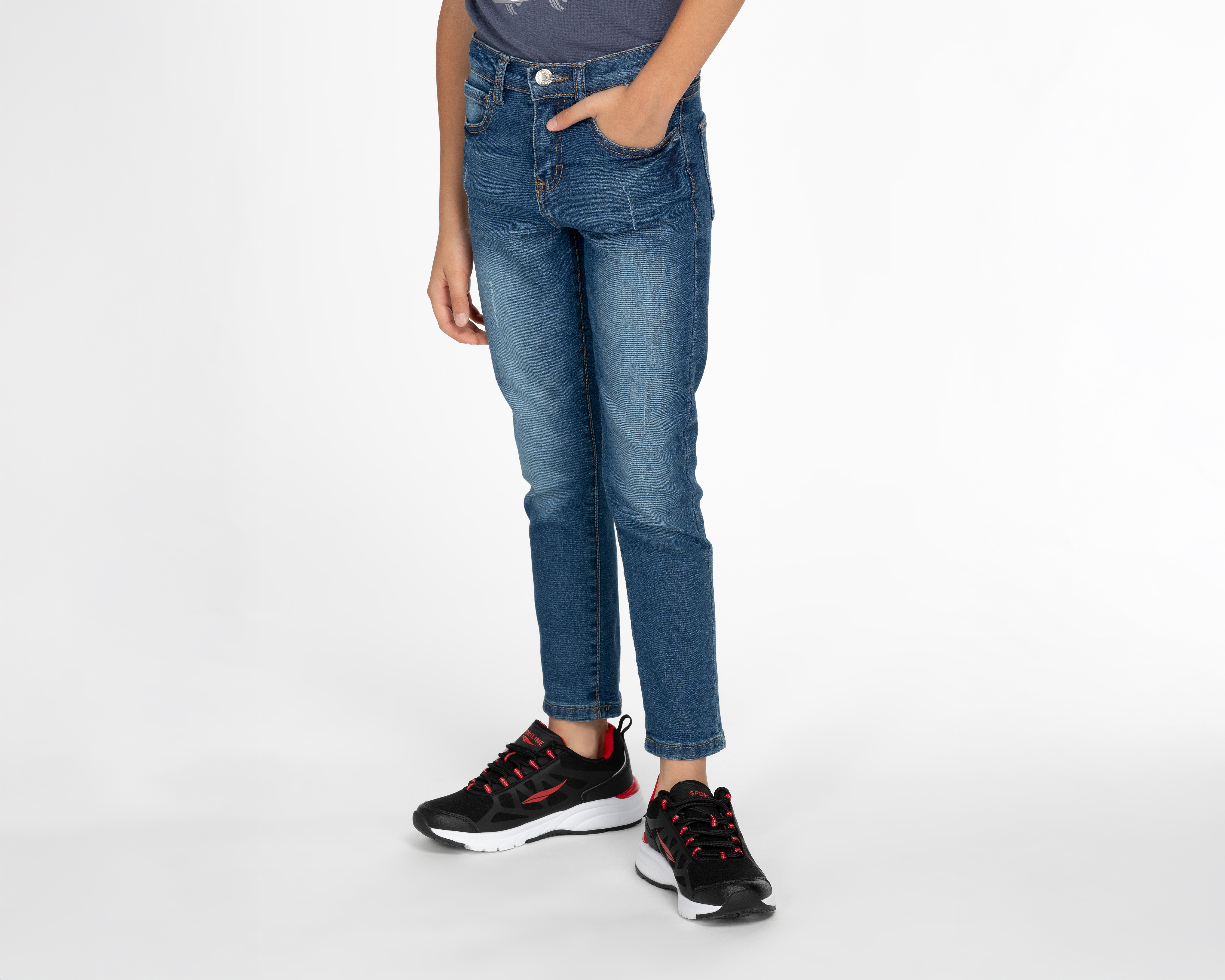 Foto 2 pulgar | Foto 1 | Pantalón Refill Skinny para Niño