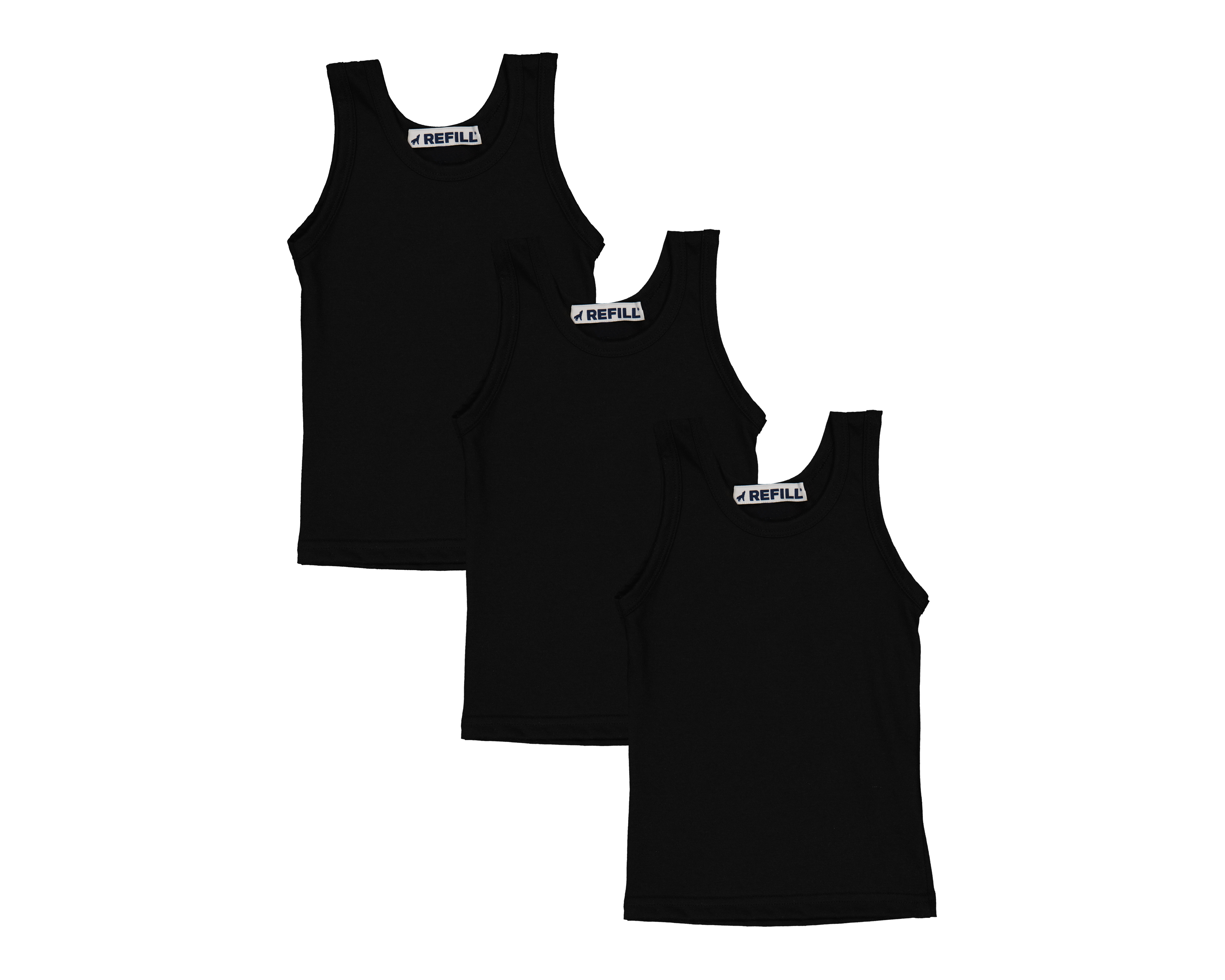 Camiseta Interior Refill para Niño 3 Piezas