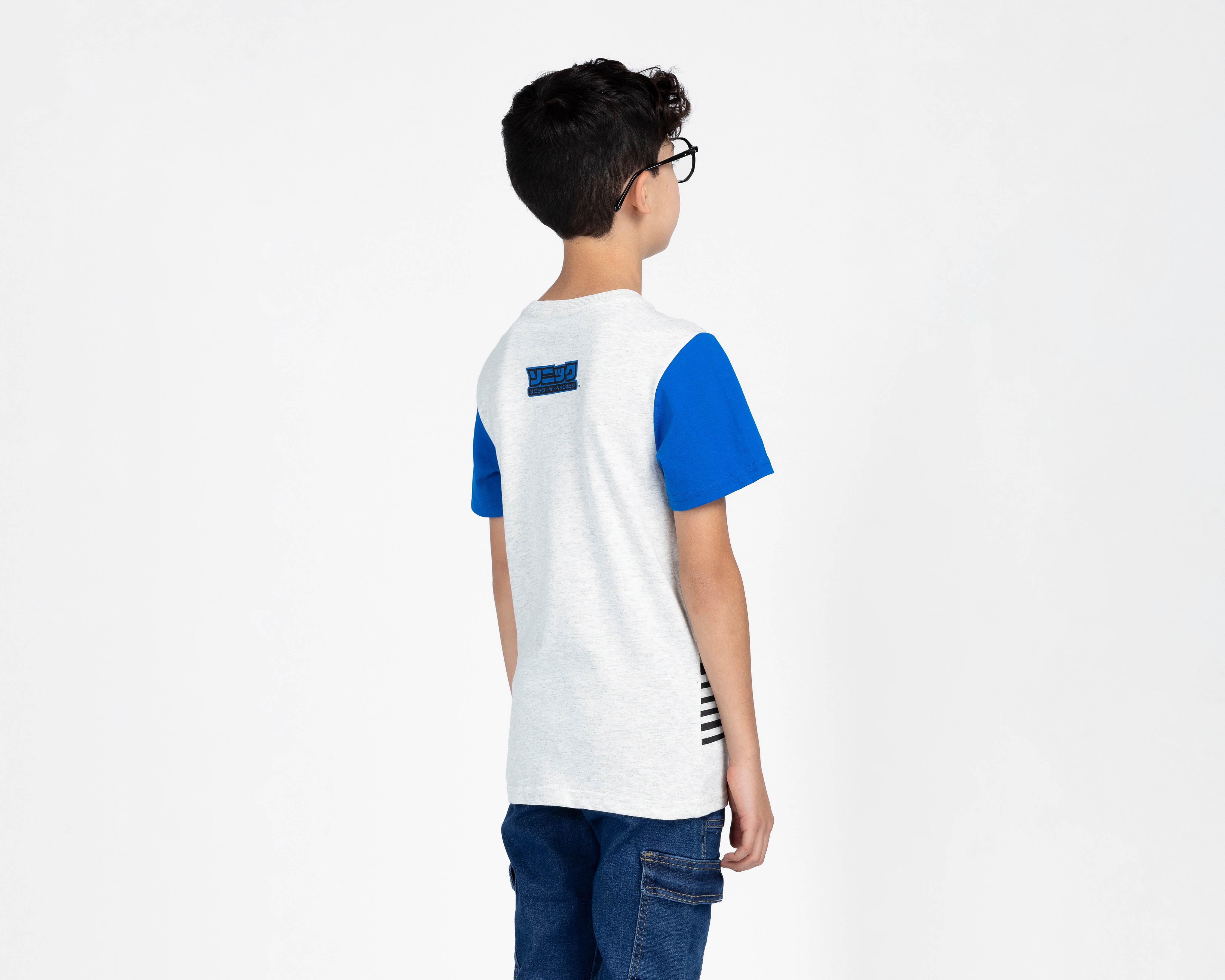 Foto 2 | Foto 2 | Playera Sonic Manga Corta Estampada para Niño