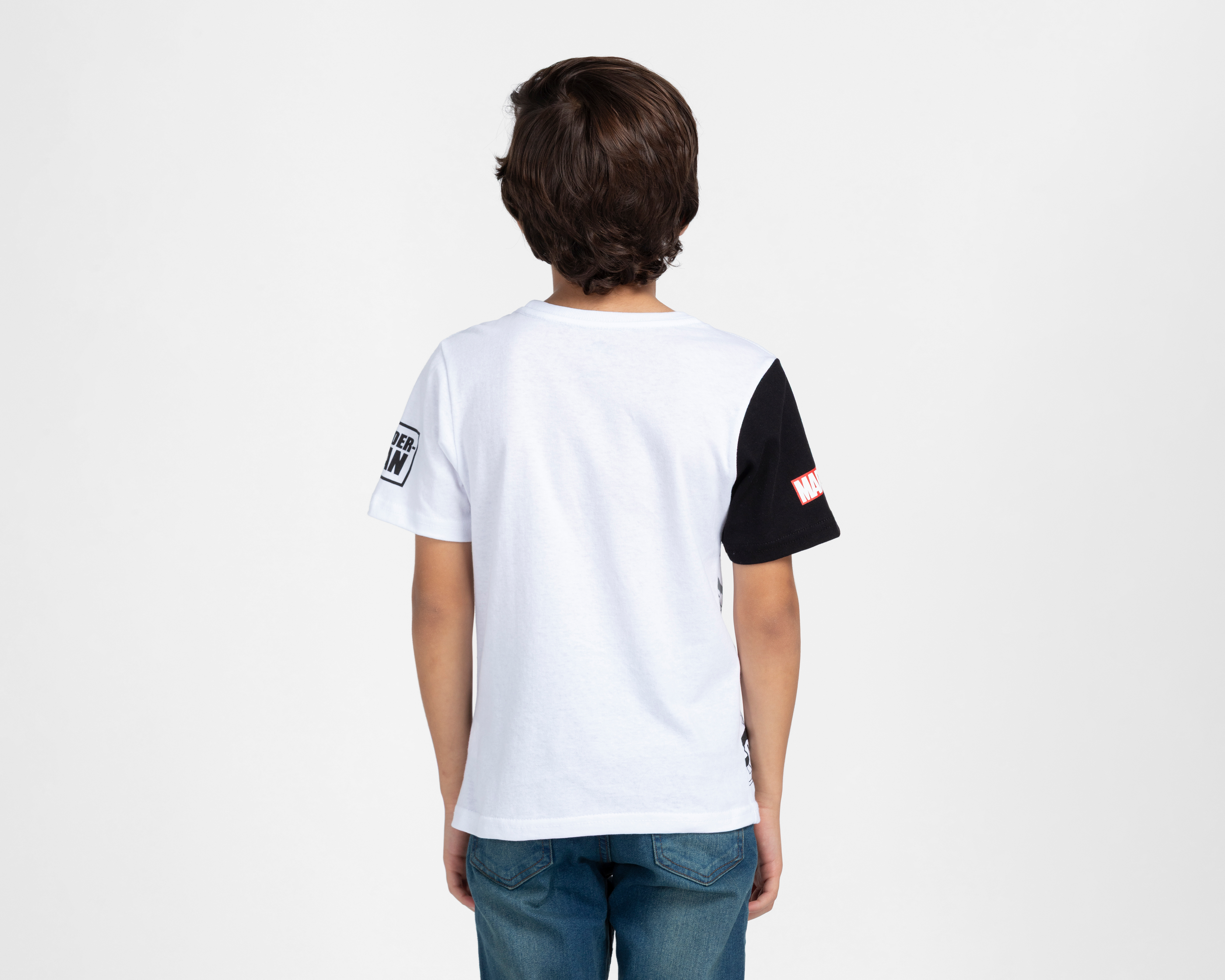 Foto 3 pulgar | Foto 2 | Playera Cuello Redondo Blanca Marvel Spider-Man para Niño