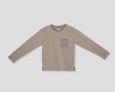 Foto 1 | Foto 1 | Playera Manga Larga con Cuello Redondo Café Koko Noko para Niño