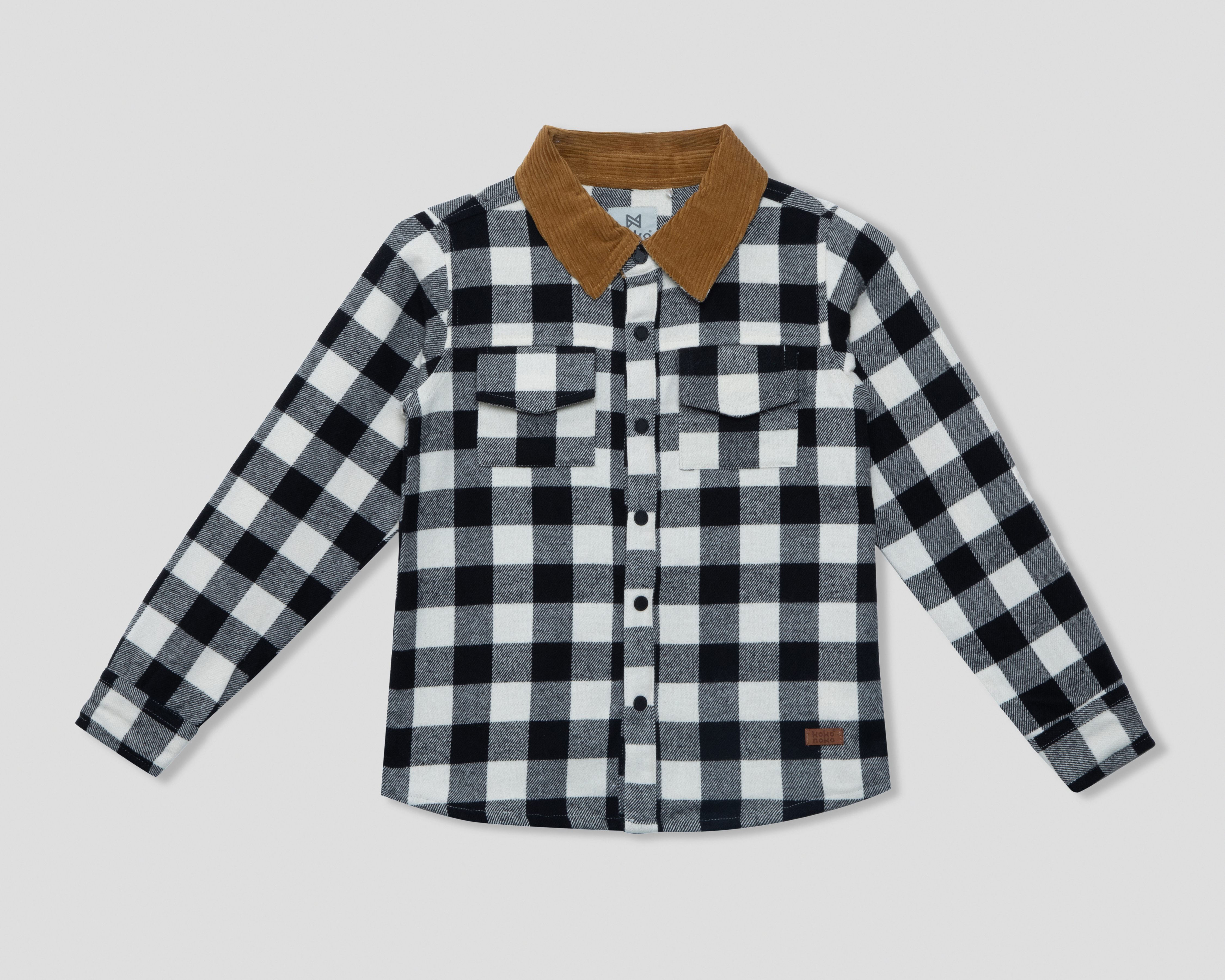 Foto 1 | Foto 1 | Camisa Cuello Americano Negra Koko Noko para Niño