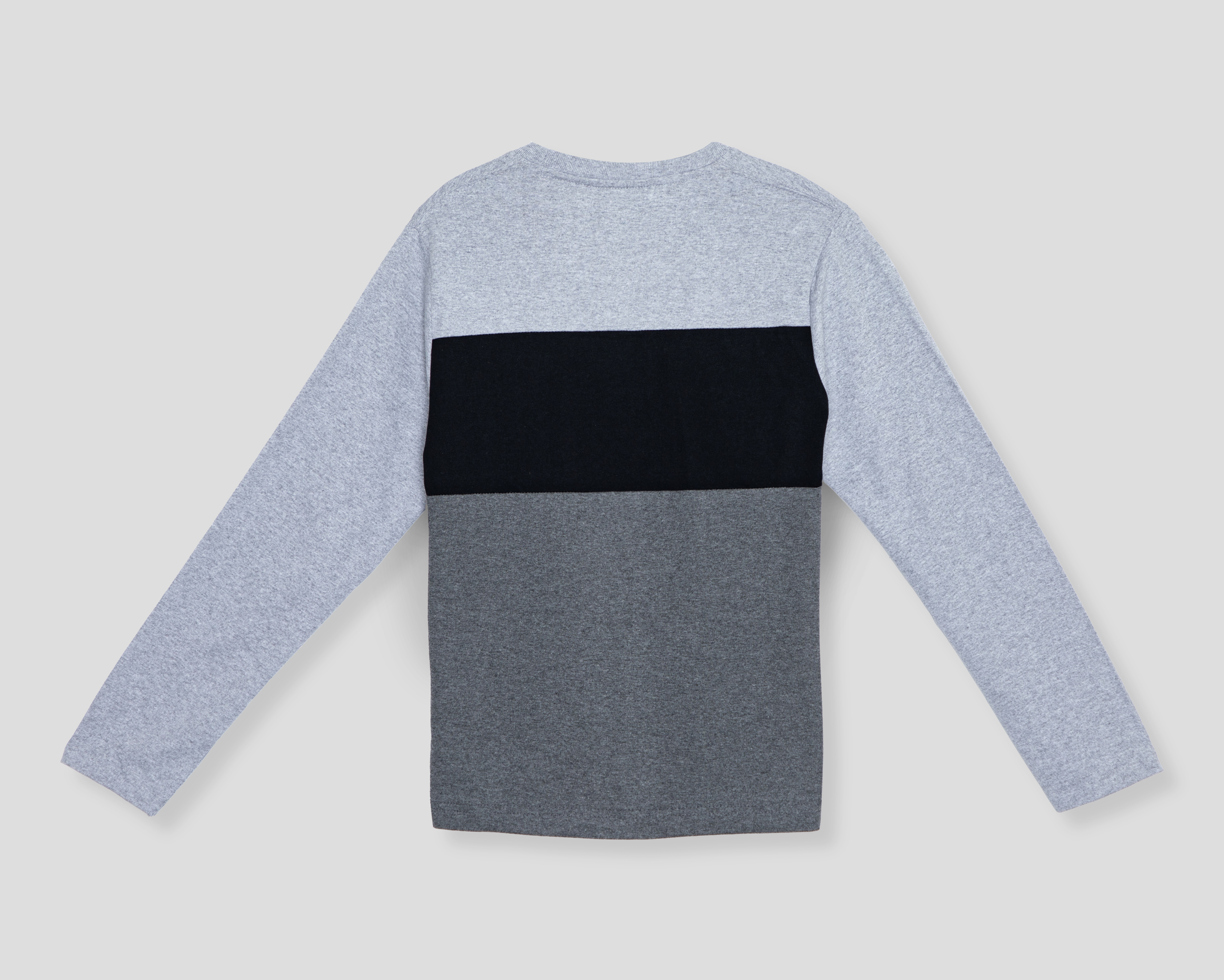 Foto 2 | Foto 2 | Playera Manga Larga Gris Refill para Niño