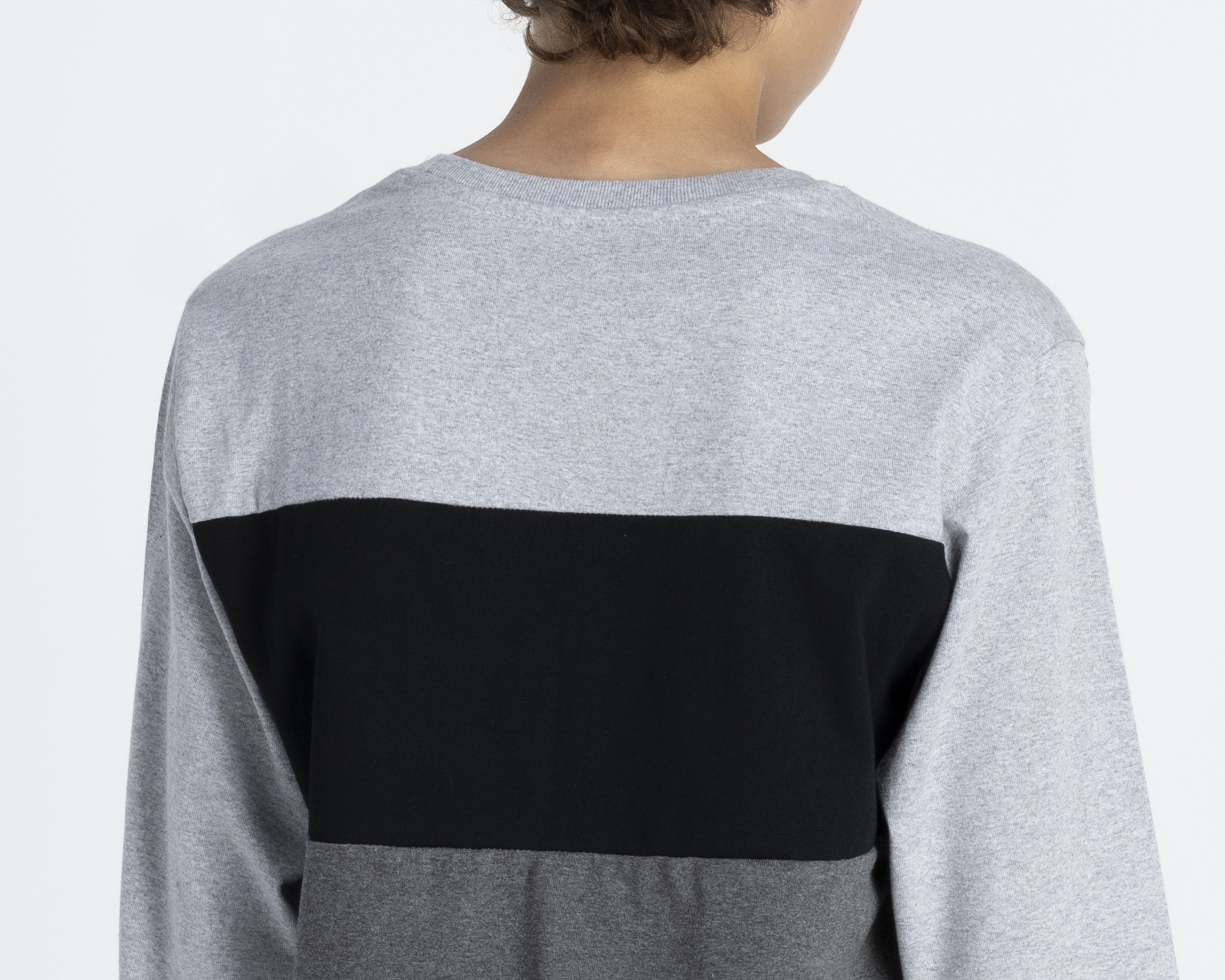 Foto 5 | Foto 5 | Playera Manga Larga Gris Refill para Niño