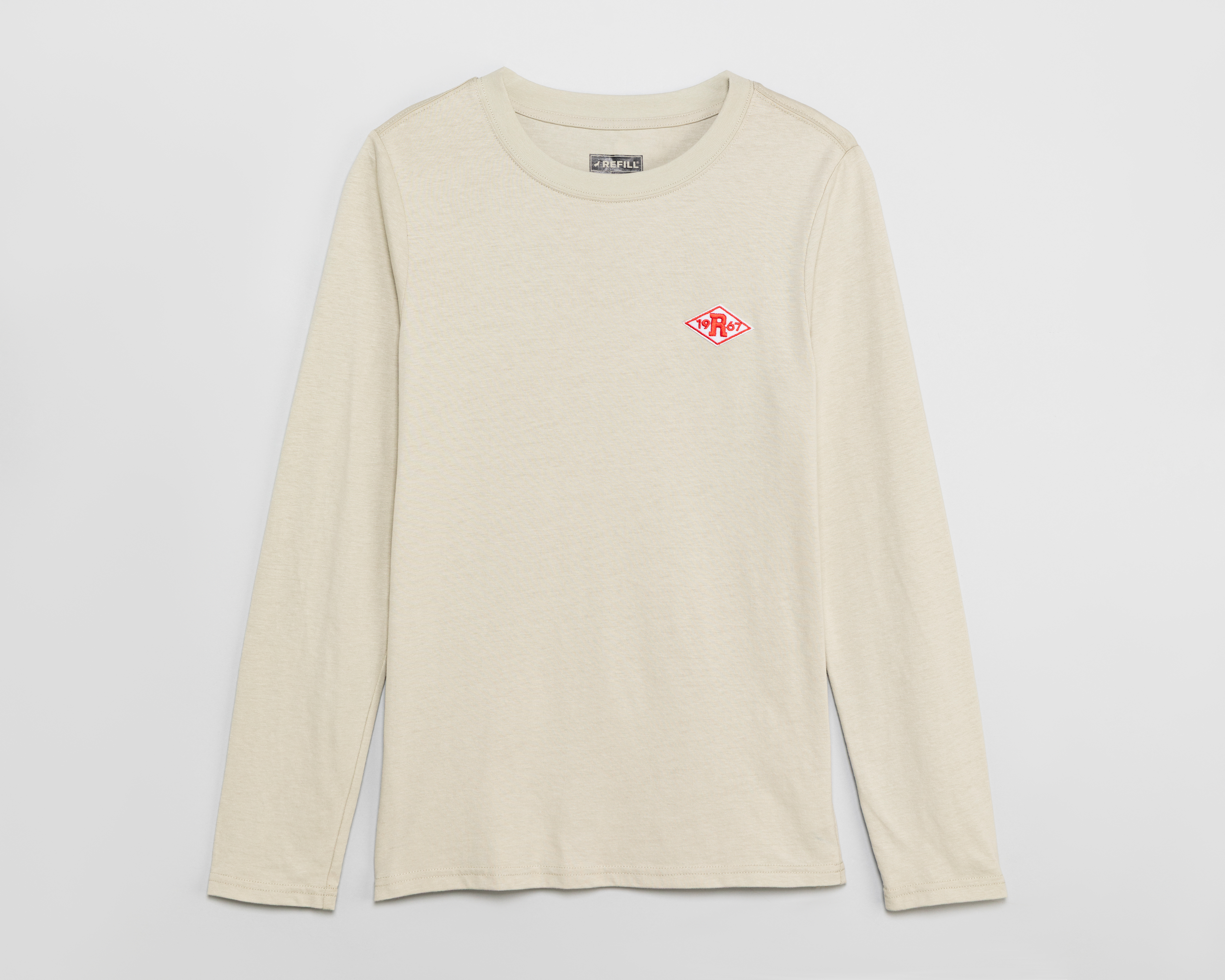 Playera de Cuello Redondo Verde Refill Juvenil