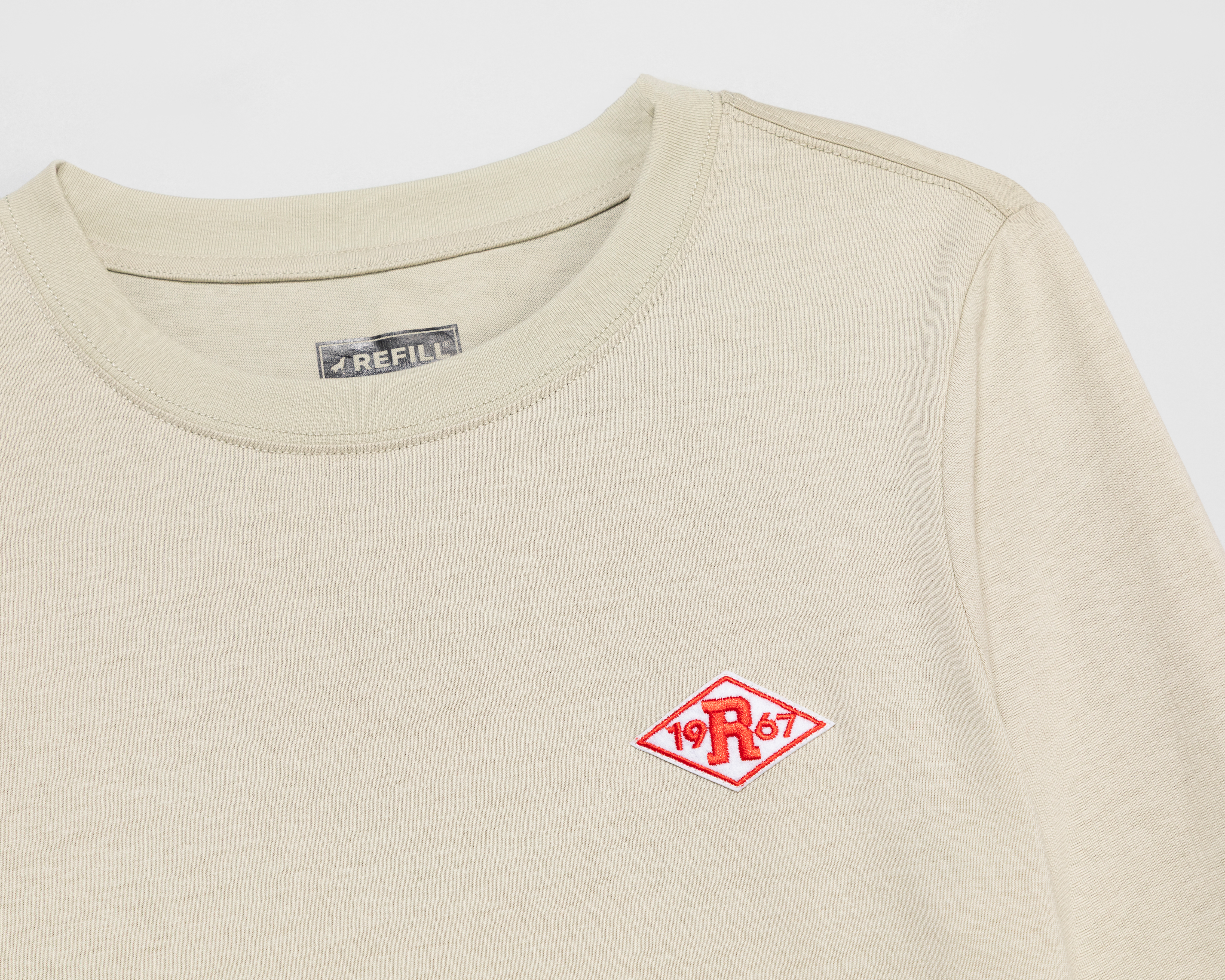 Foto 3 | Foto 3 | Playera de Cuello Redondo Verde Refill Juvenil