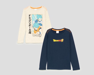 Foto 1 | Foto 1 | Playera Dragon Ball Super para Niño 2 Piezas