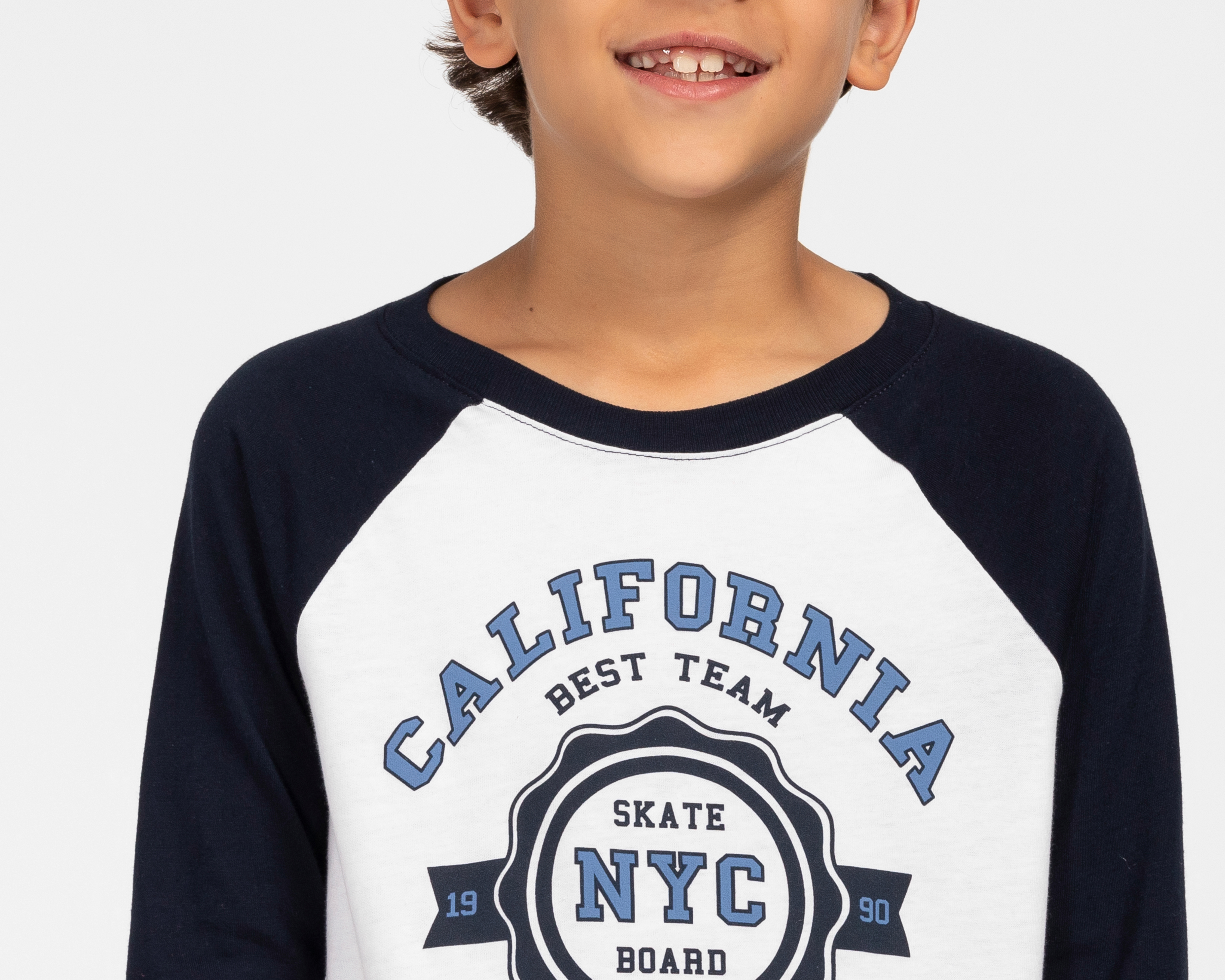 Foto 4 | Foto 4 | Playera de Cuello Redondo Multicolor Refill para Niño