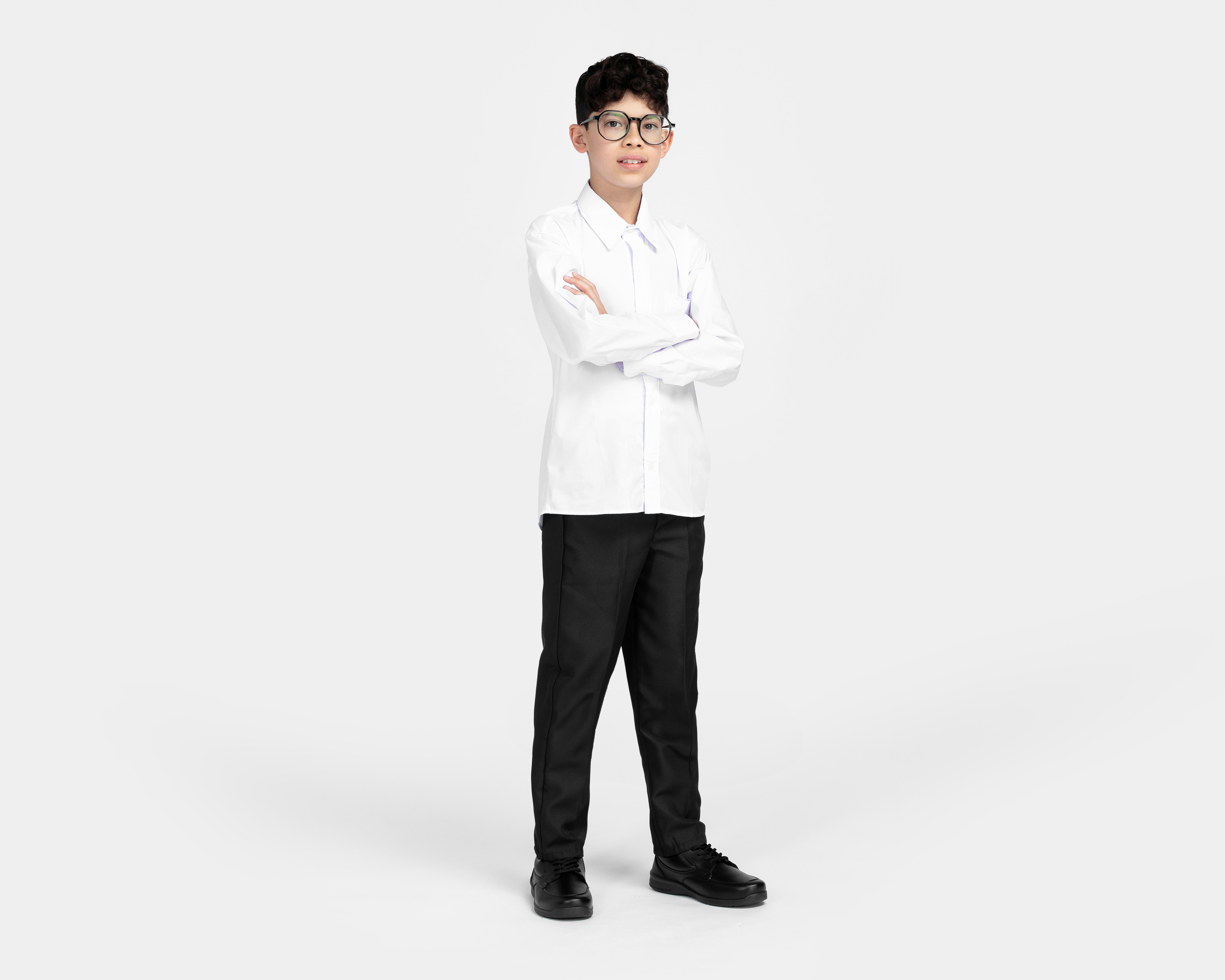 Foto 3 pulgar | Foto 2 | Pantalón Grafito Escolar para Niño