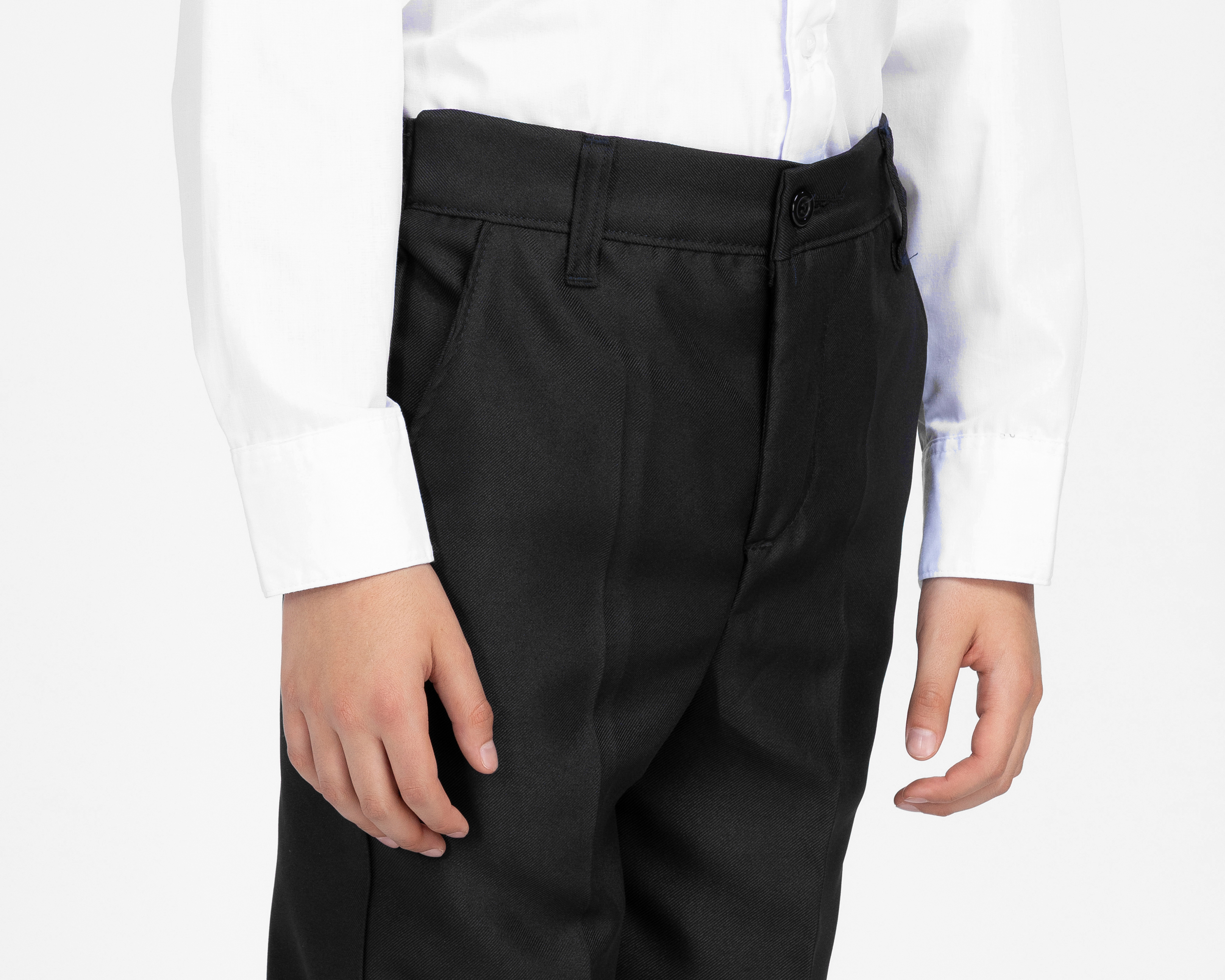 Foto 5 pulgar | Foto 4 | Pantalón Grafito Escolar para Niño