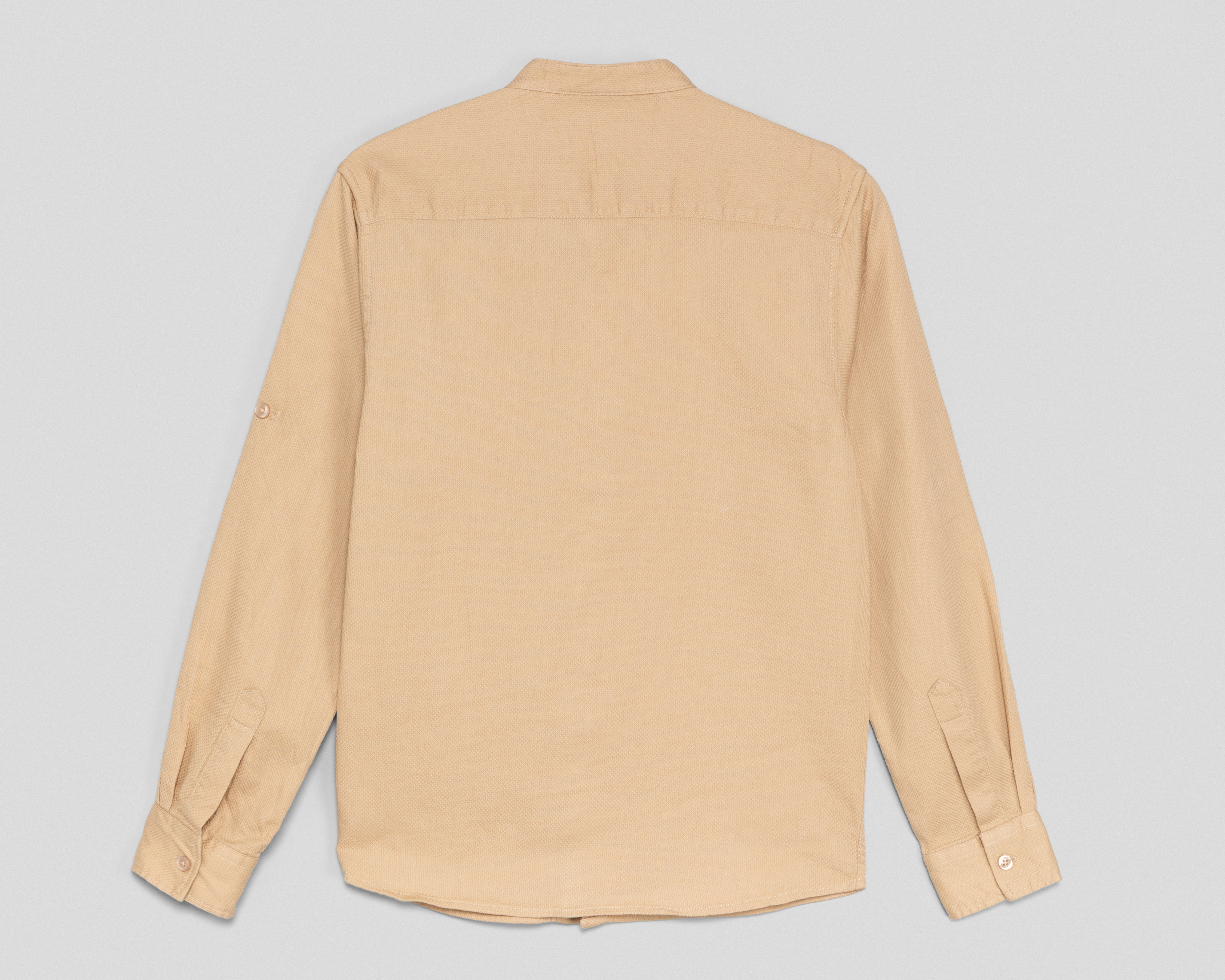 Foto 3 pulgar | Foto 2 | Camisa de Cuello Mao Beige Refill Juvenil