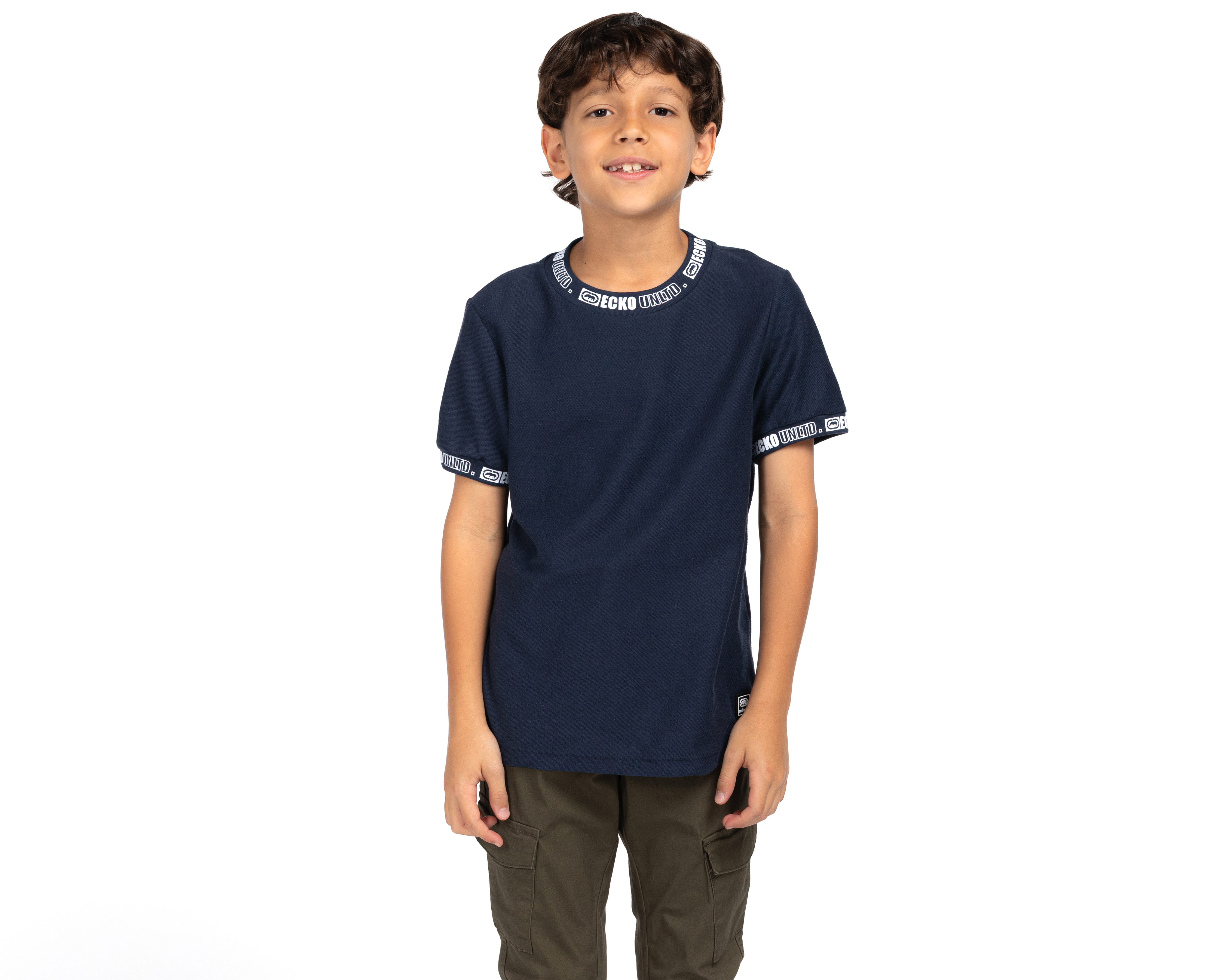 Foto 1 | Foto 1 | Playera de Cuello Redondo Azul Ecko Unltd. para Niño