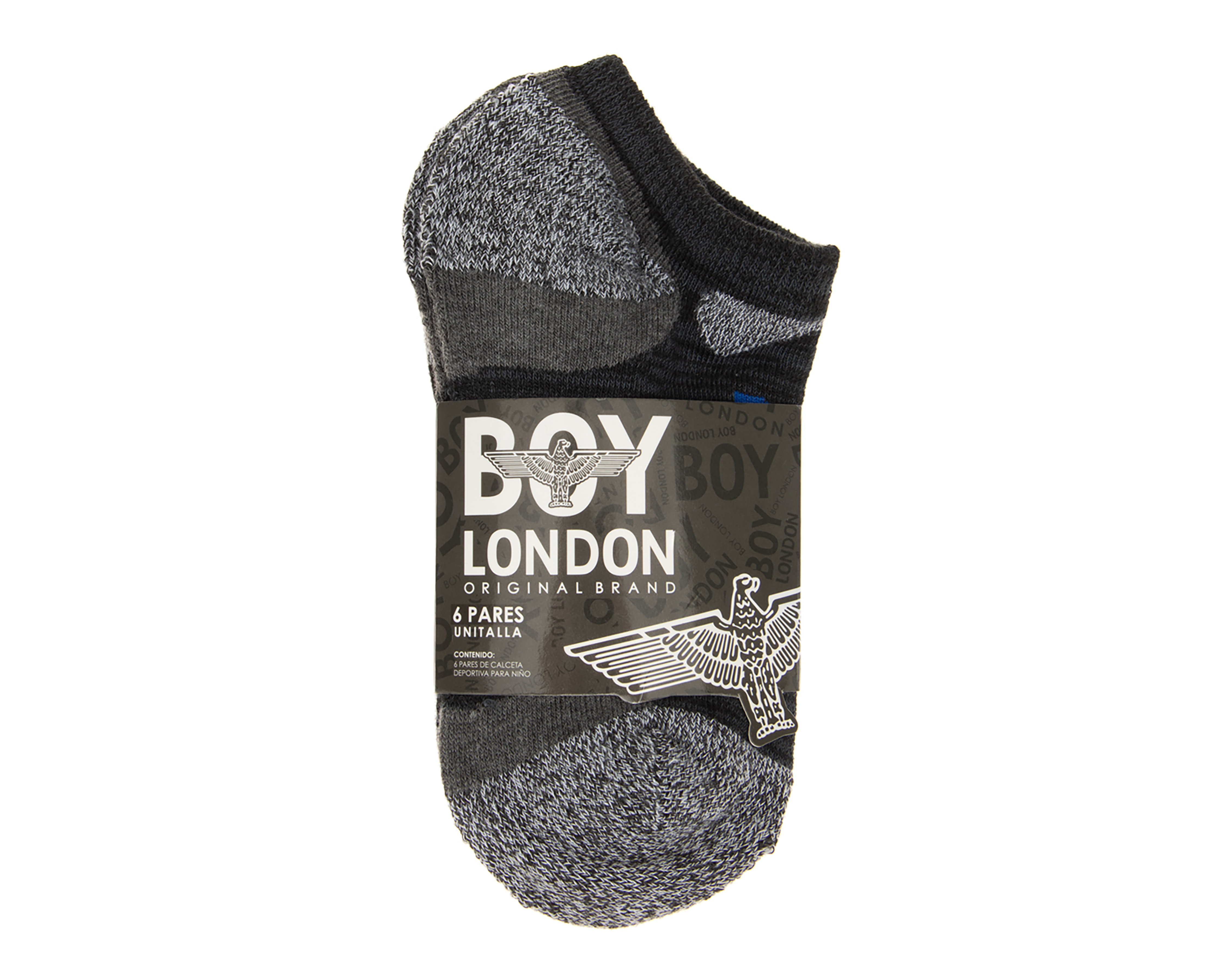 Foto 4 pulgar | Foto 3 | Calcetas Tines Boy London para Niño 6 Pares