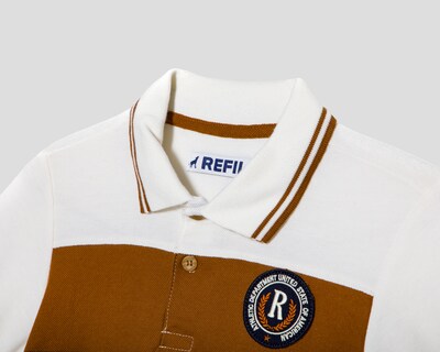 Foto 3 | Foto 3 | Playera de Cuello Polo Blanca Refill para Niño