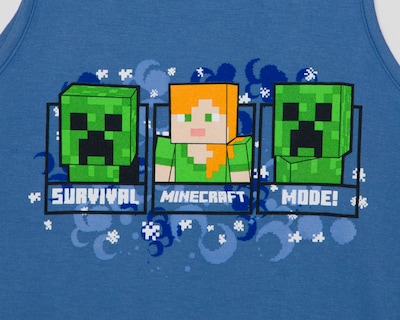 Foto 3 | Foto 3 | Camiseta Interior Minecraft para Niño